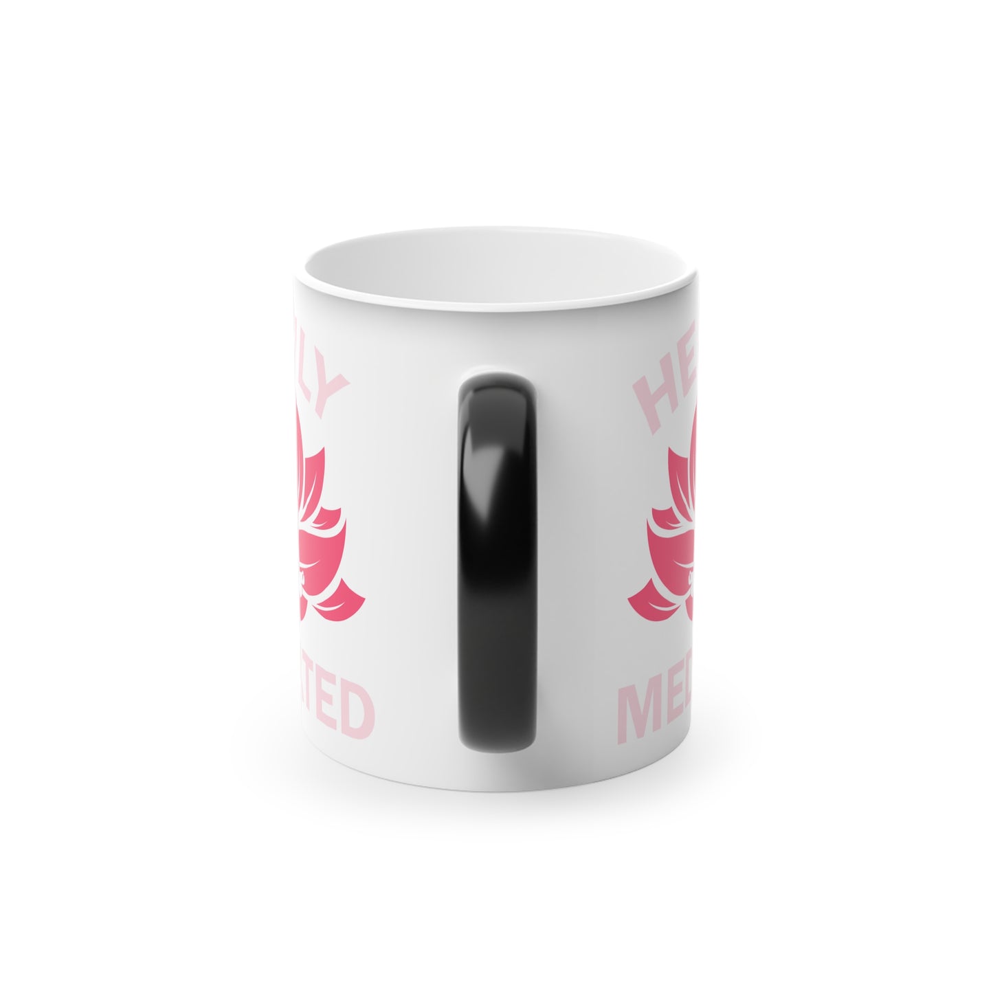 Heavily Meditated Magic Mug - Color Changing Heat Sensitive Cup for Relaxation and Meditation