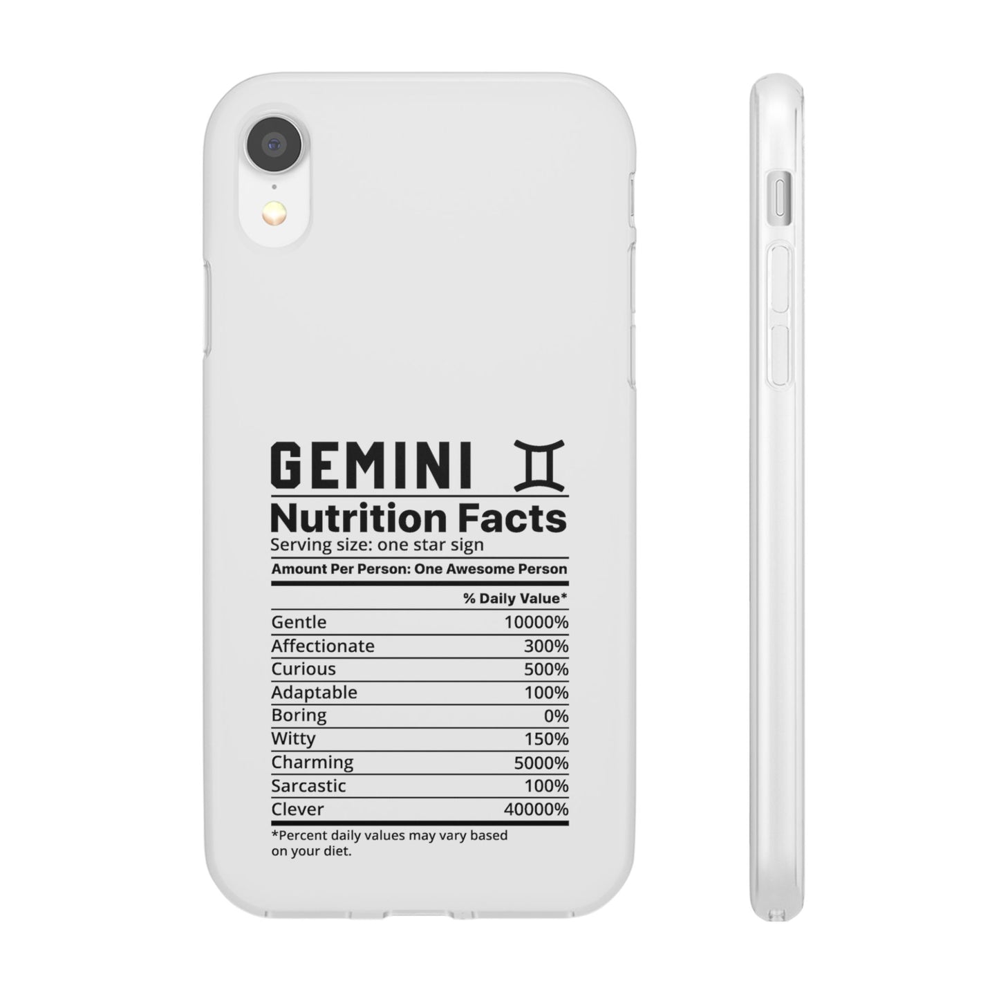 Gemini Nutrition Flexi Cases iPhone/Samsung with Gift Wrapping Option