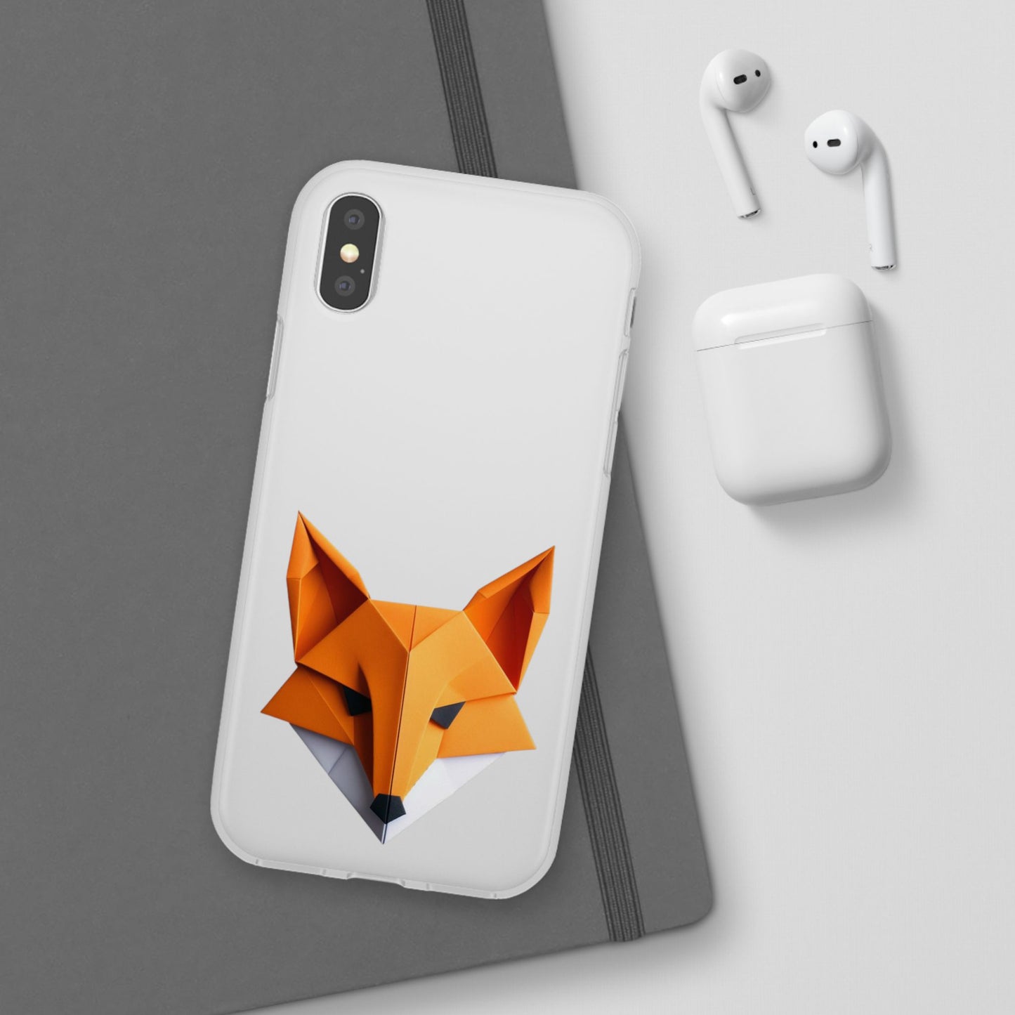 Origami Fox Flexi Cases