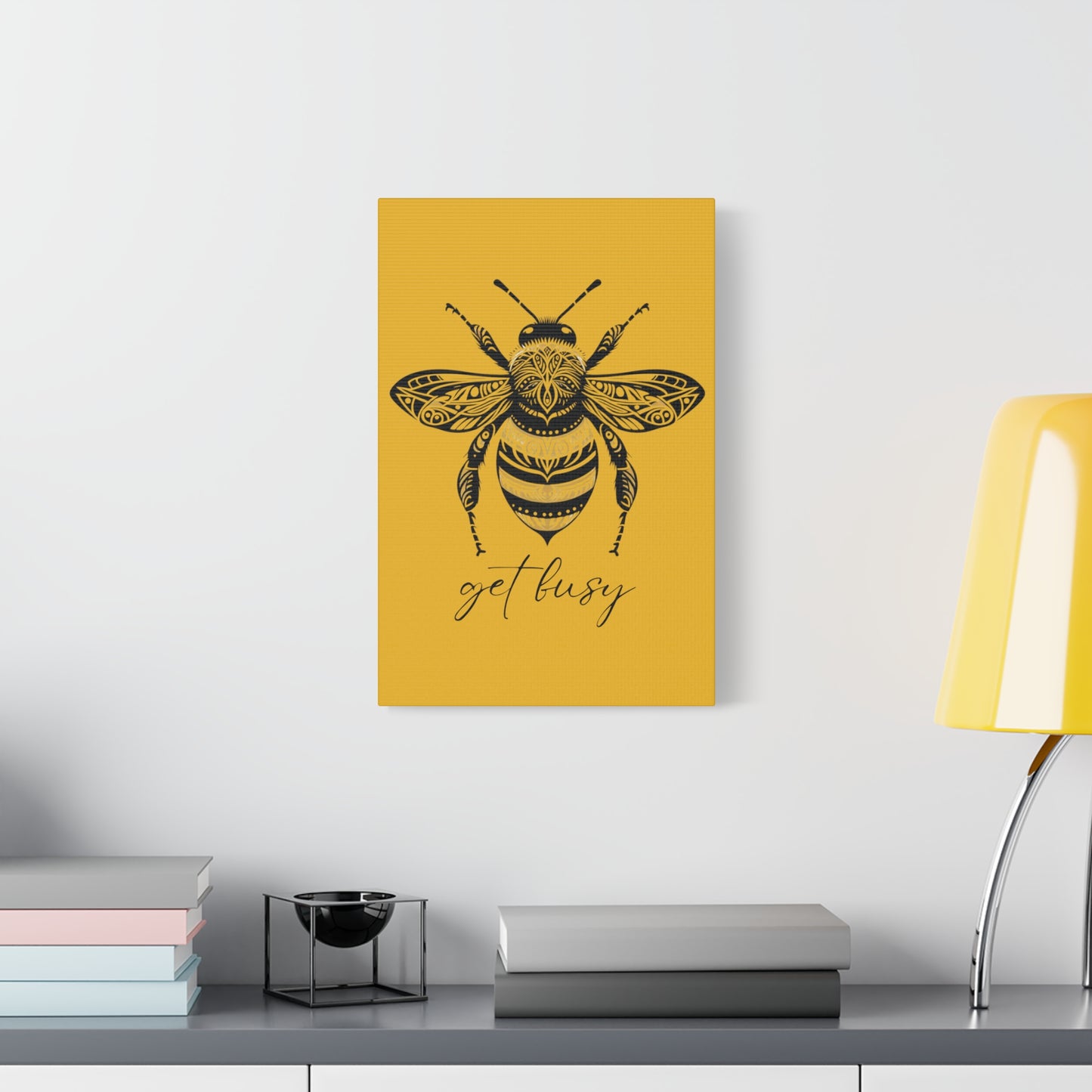 Get Busy Bee Classic Canvas - Yellow