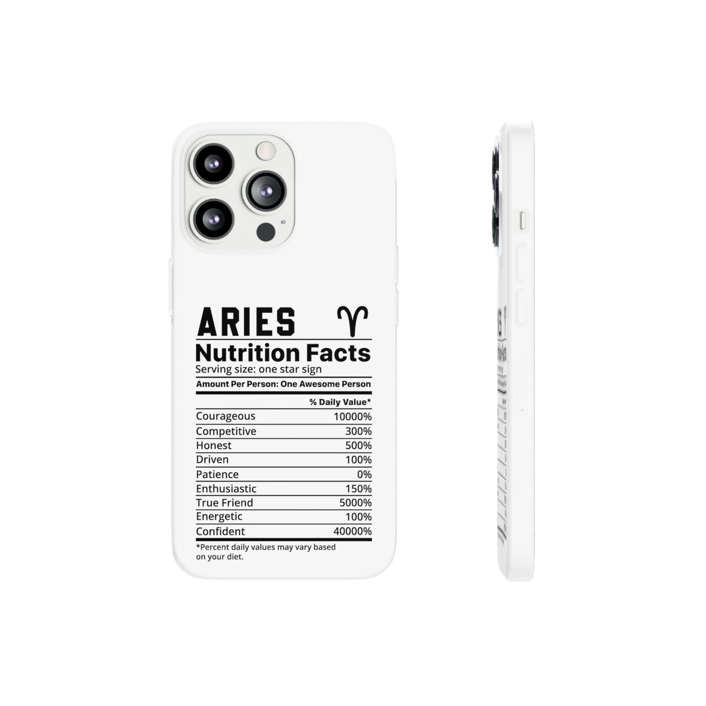 Aries Nutrition Flexi Cases iPhone/Samsung with Gift Wrapping Option