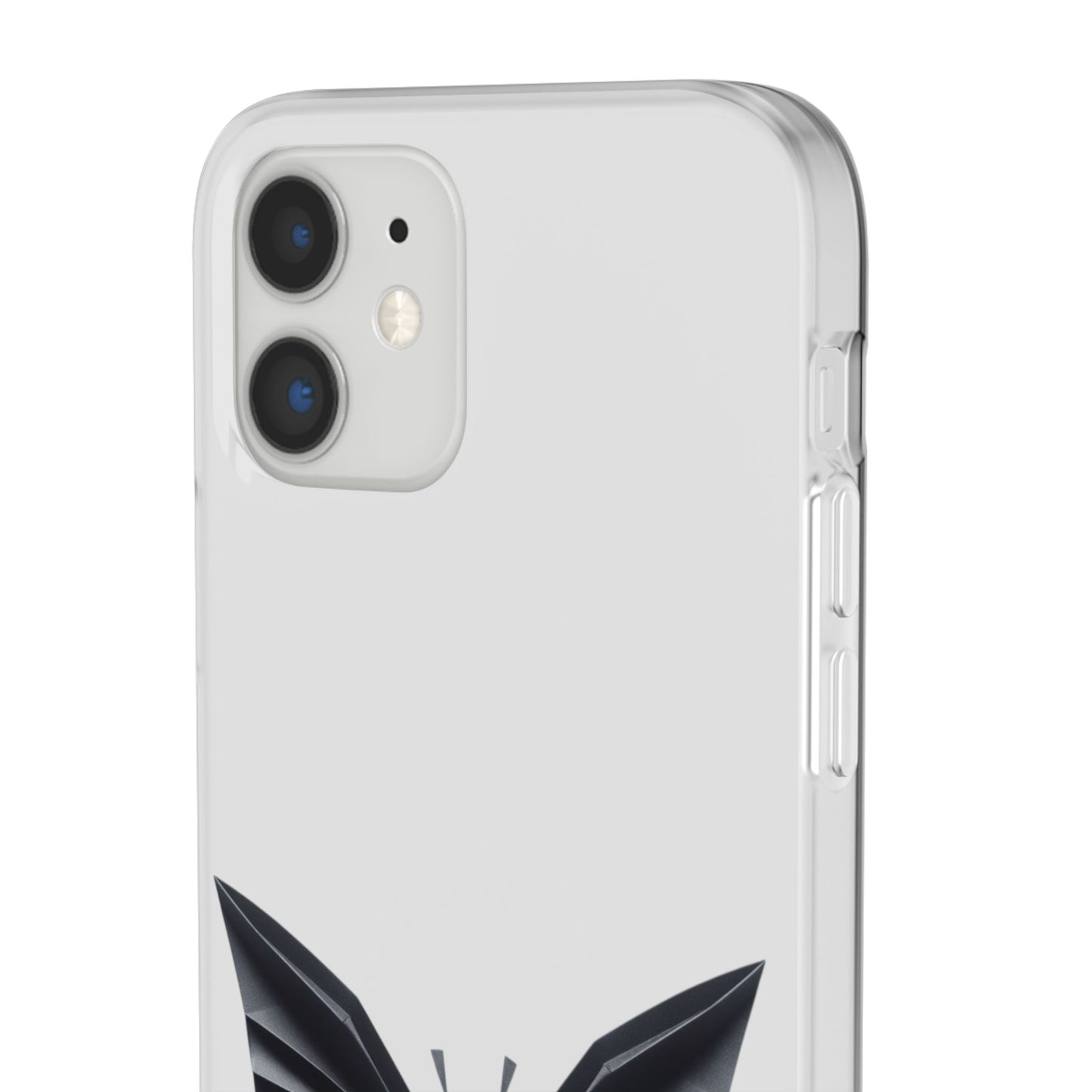 Origami Black Butterfly Flexi Cases