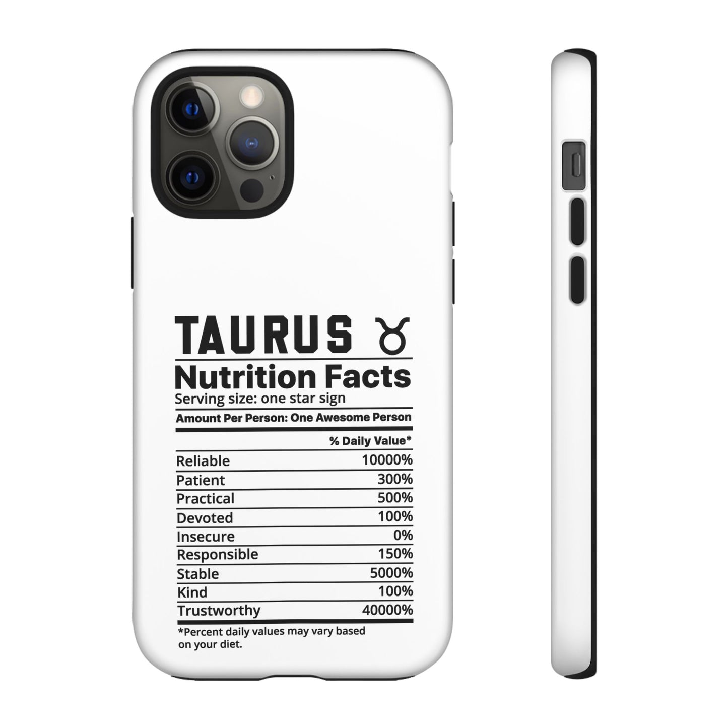 Taurus Nutrition Tough Cases - iPhone/Google/Samsung