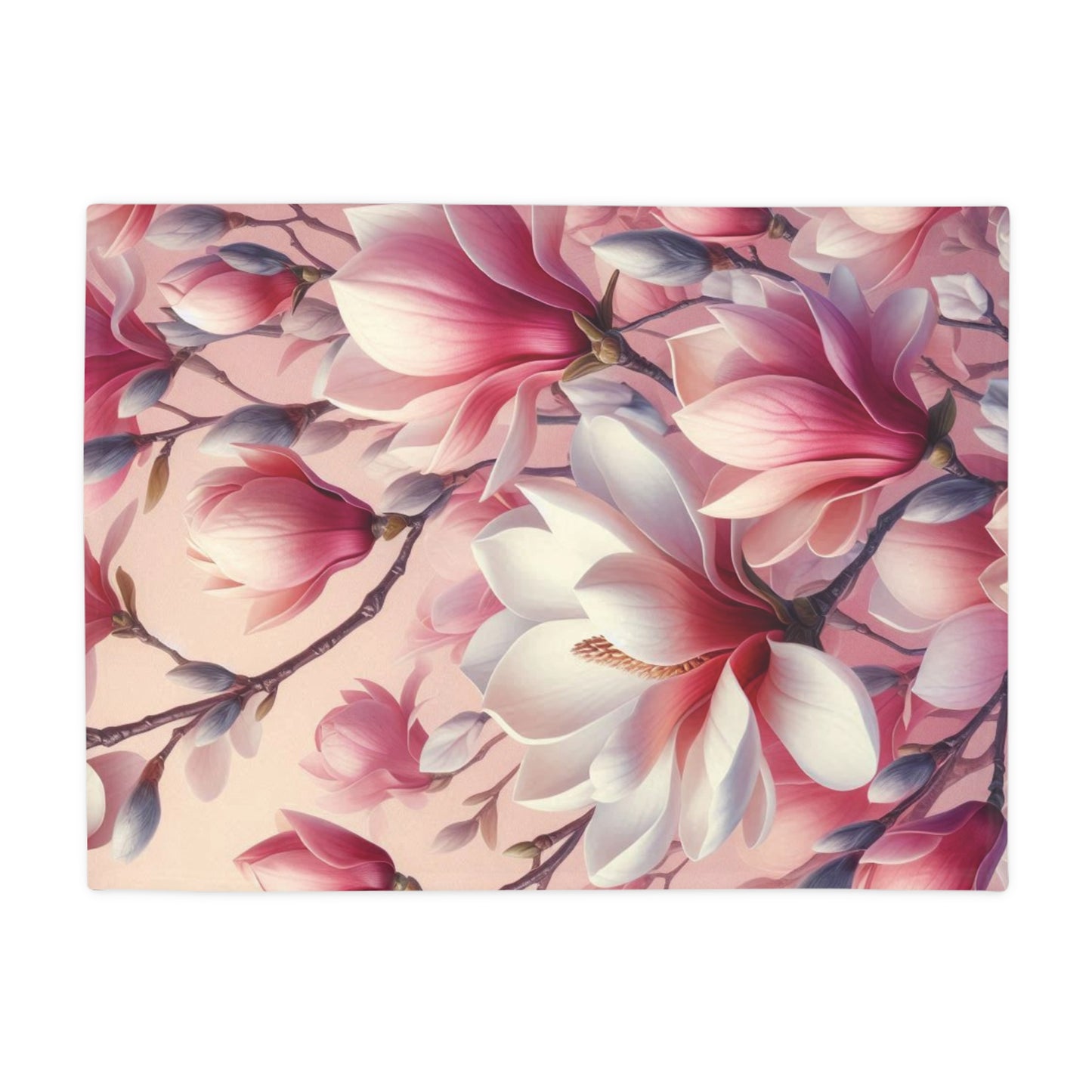 Magnolia Plush Fleece Blanket