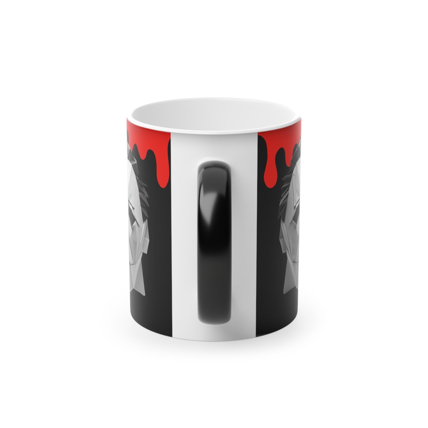 Origami Michael Myers Magic Mug