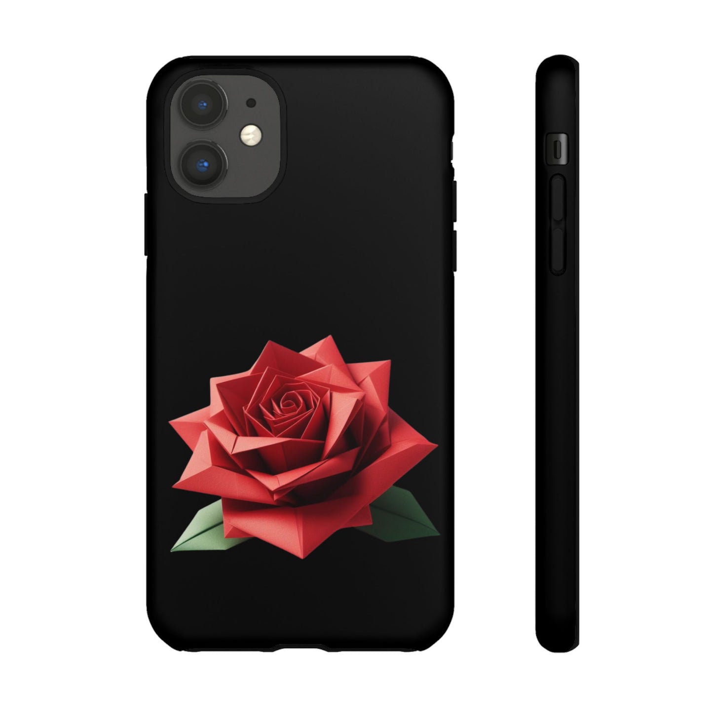 Origami Red Rose Tough Cases iPhone/Google/Samsung