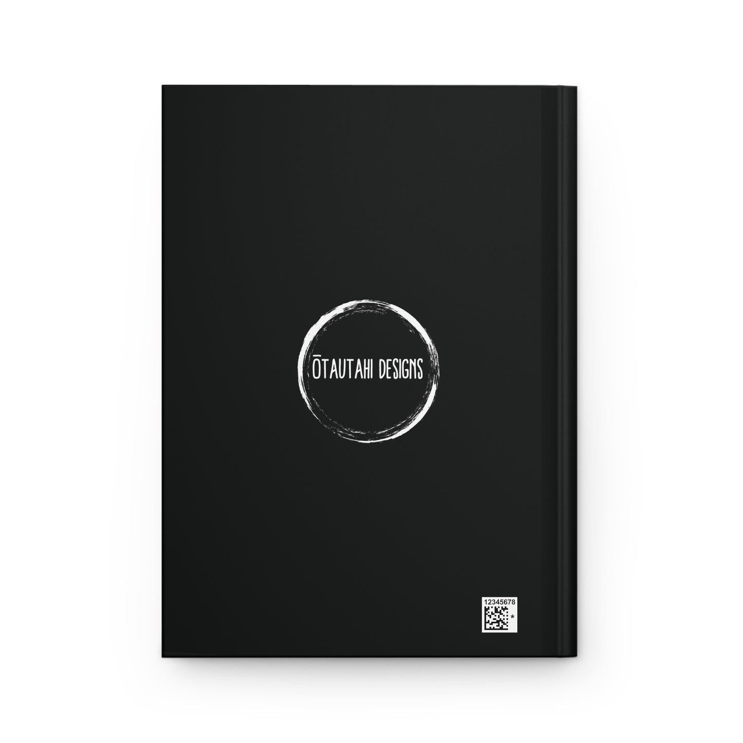 Toitū Te Tiriti Hardcover Journal Matte - black