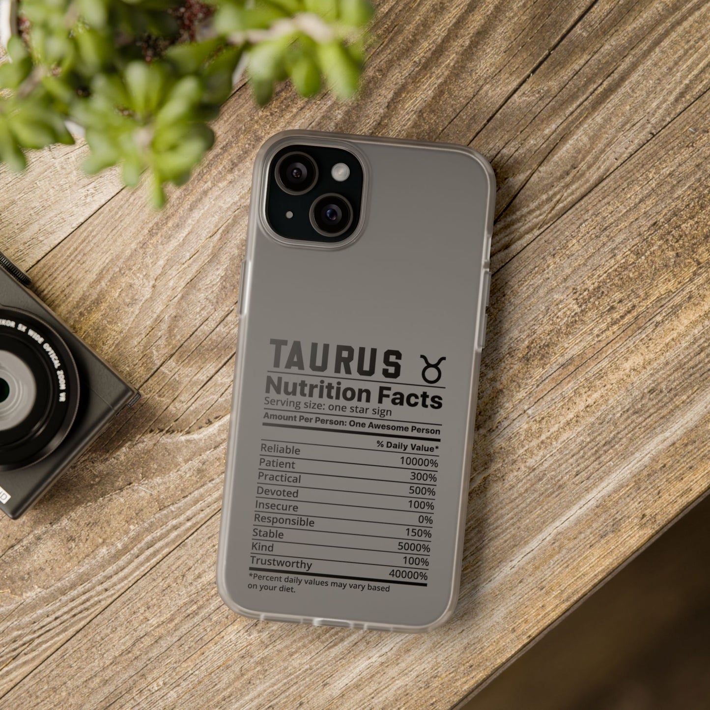 Taurus Nutrition Flexi Cases iPhone/Samsung with Gift Wrapping Option