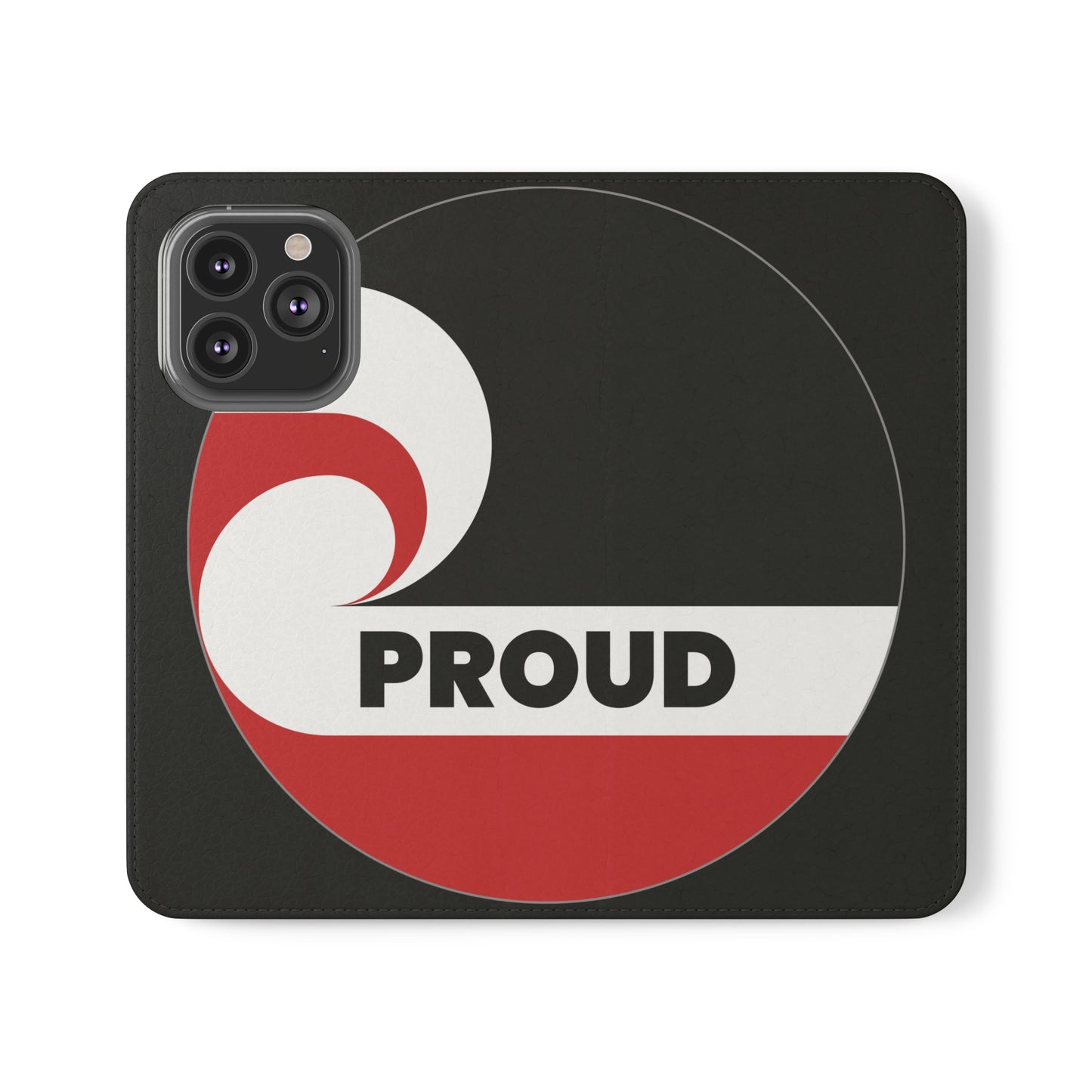 PROUD Flip Cases for iPhone/Samsung - black