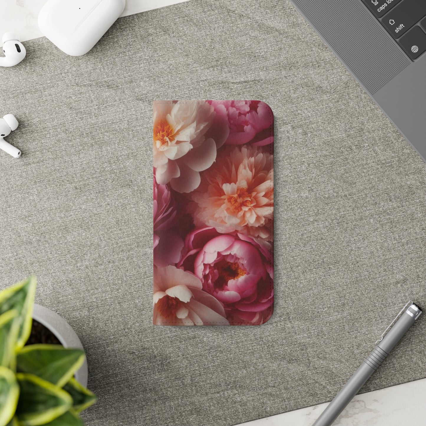 Peonies Flip Cases iPhone/Samsung