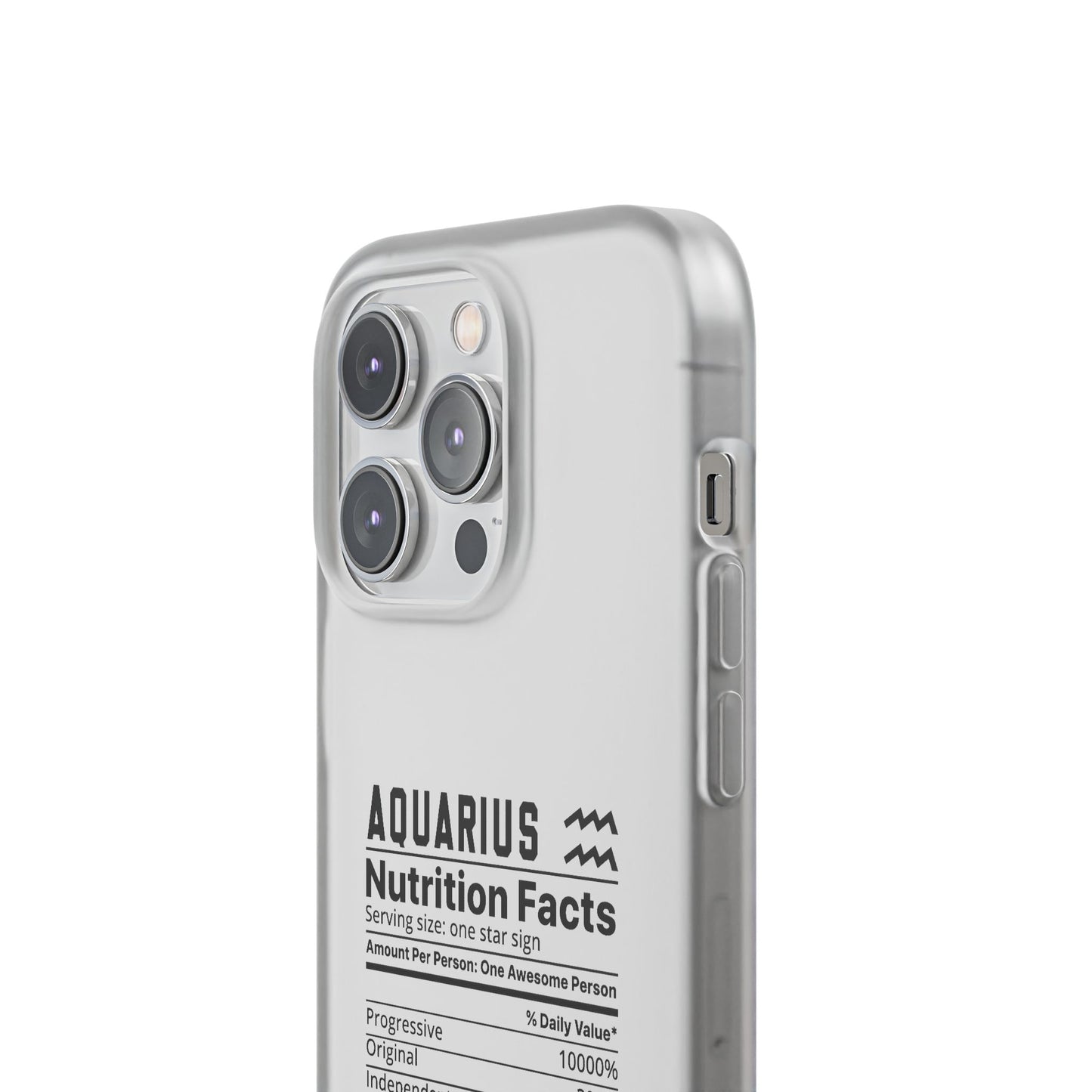 Aquarius Nutrition Flexi Cases iPhone/Samsung with Gift Wrapping Option