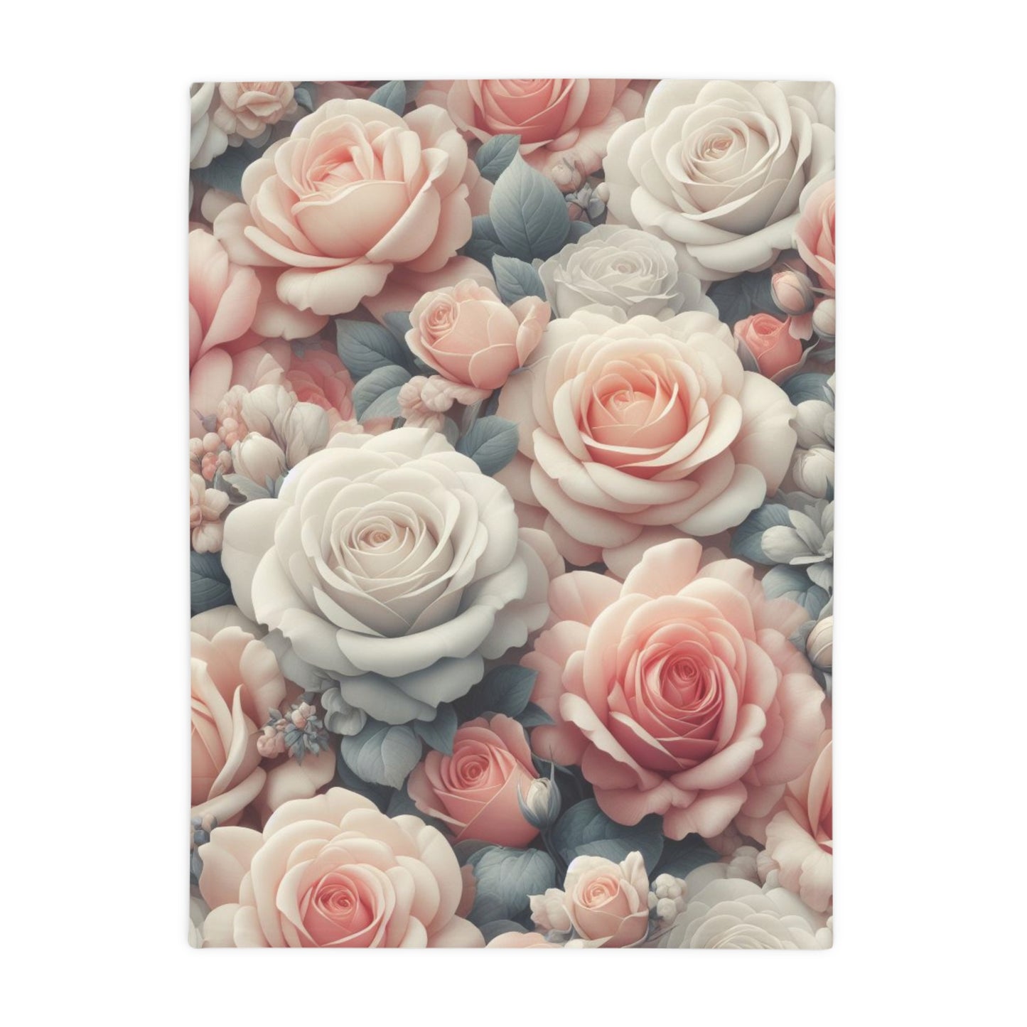 Roses #2 Plush Fleece Blanket