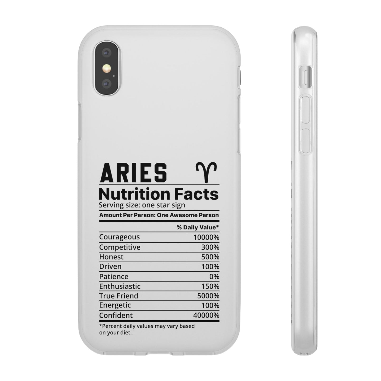 Aries Nutrition Flexi Cases iPhone/Samsung with Gift Wrapping Option