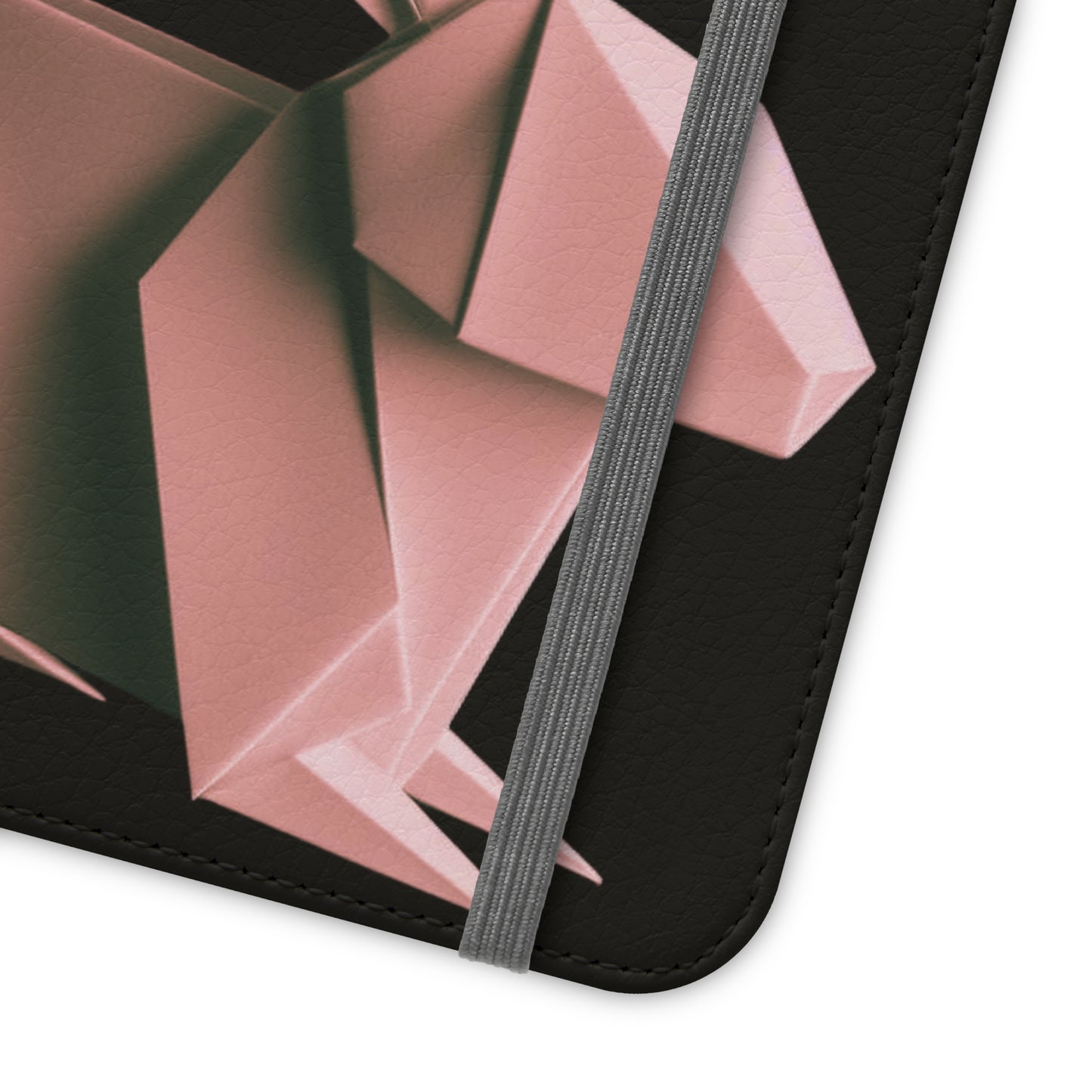 Origami Pink Rabbit Flip Cases iPhone/Samsung