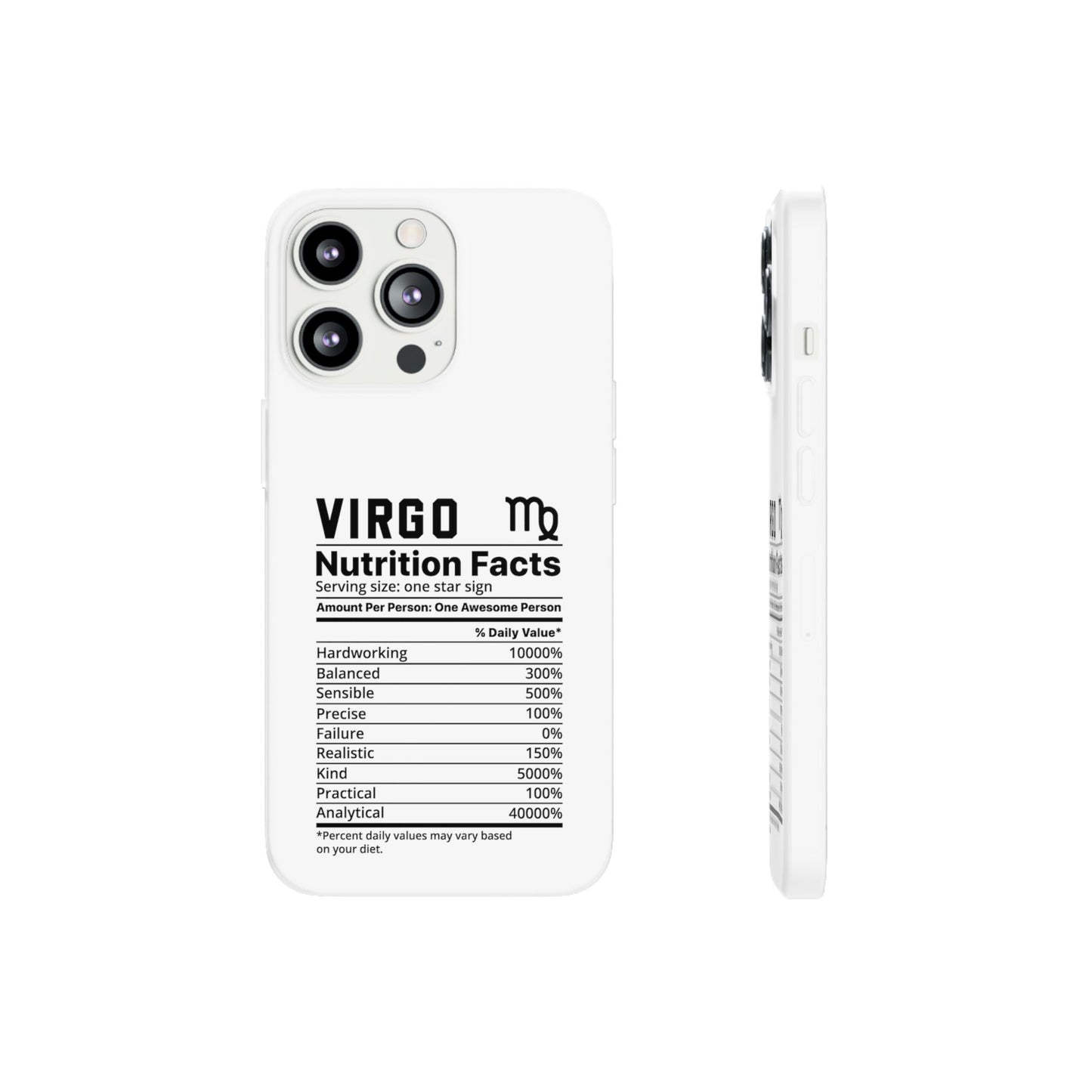 Virgo Nutrition Flexi Cases iPhone/Samsung with Gift Wrapping Option