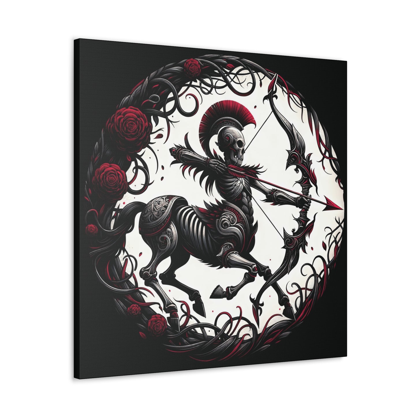 Sagittarius Classic Canvas - Black