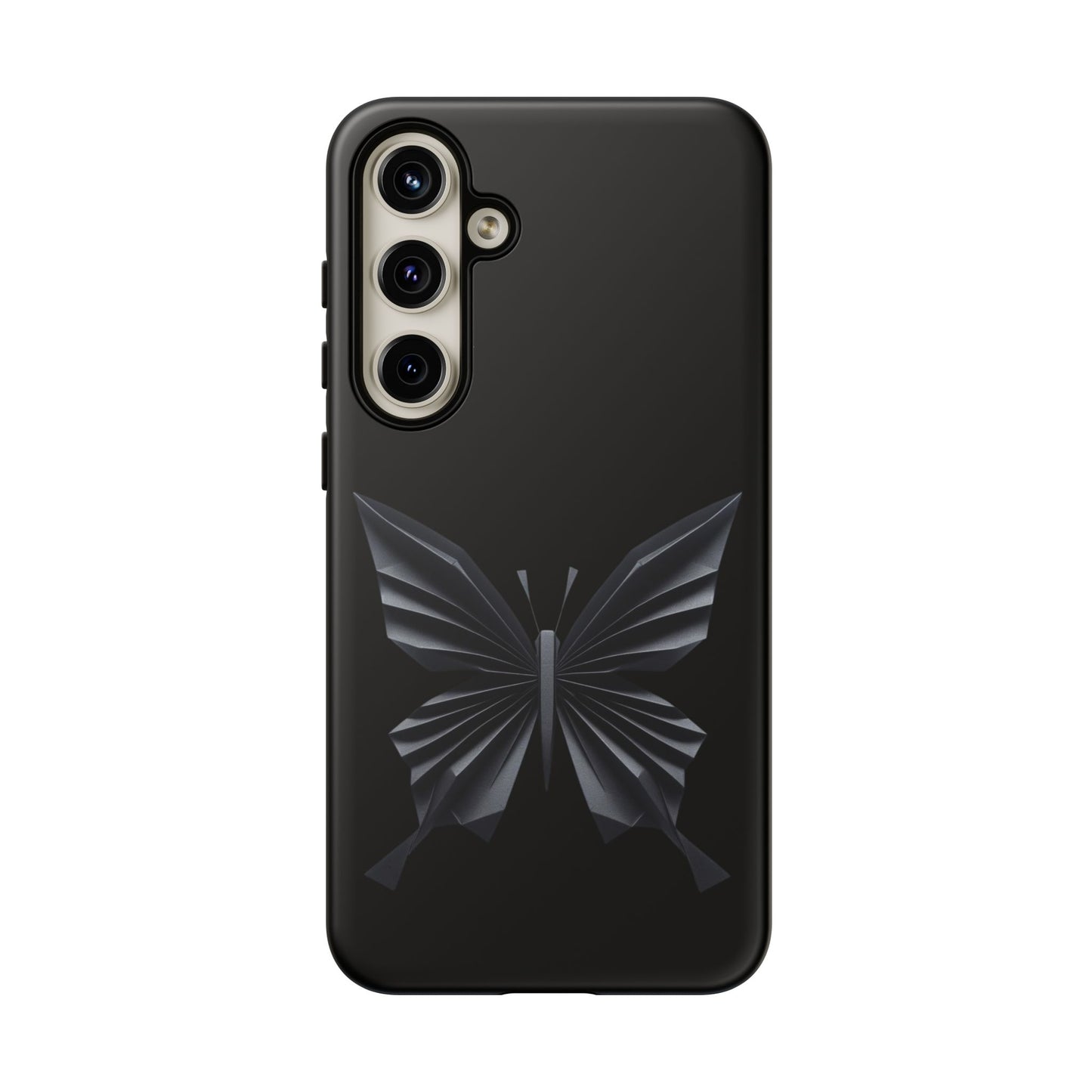 Origami Black Butterfly Tough Cases iPhone/Google/Samsung