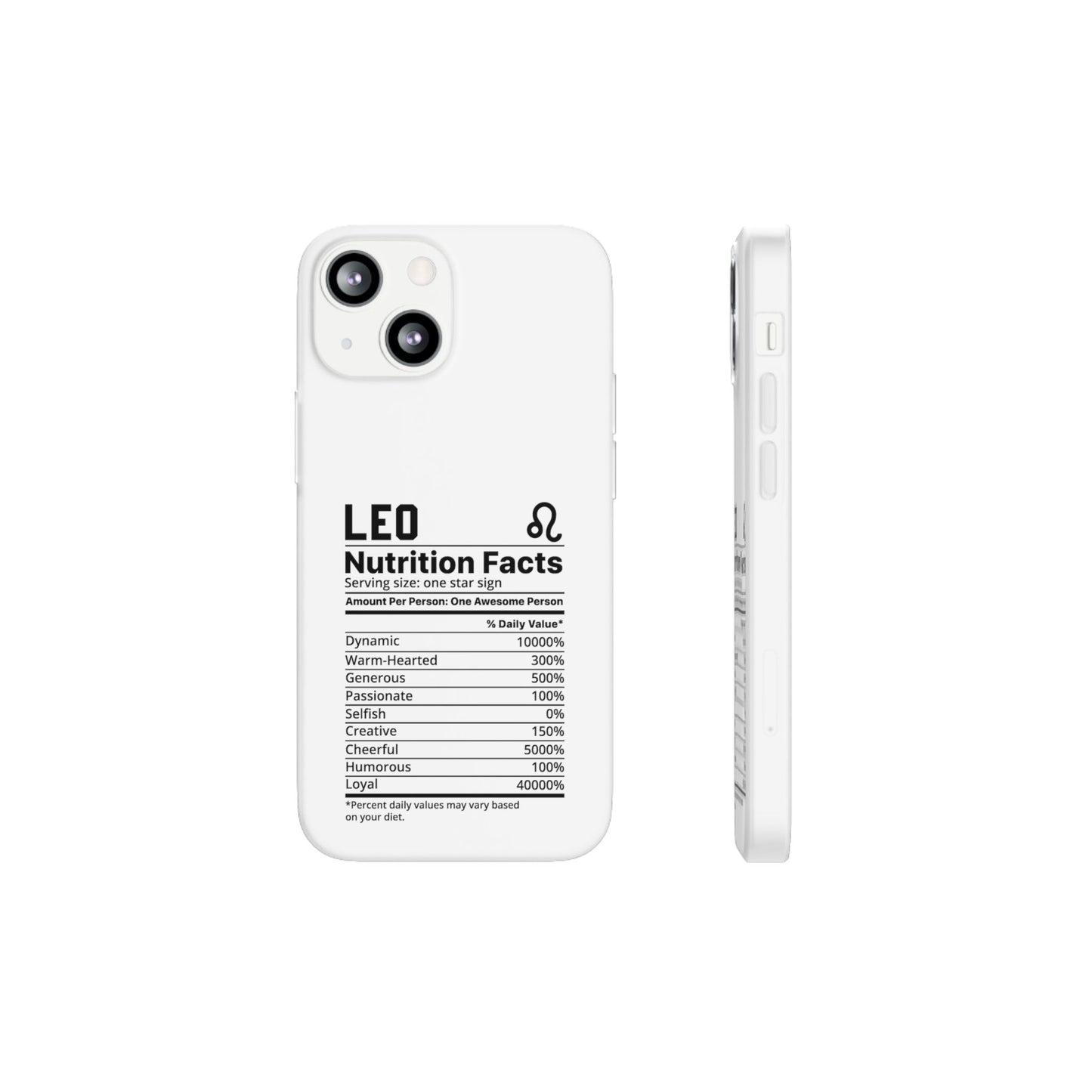 Leo Nutrition Flexi Cases iPhone/Samsung with Gift Wrapping Option