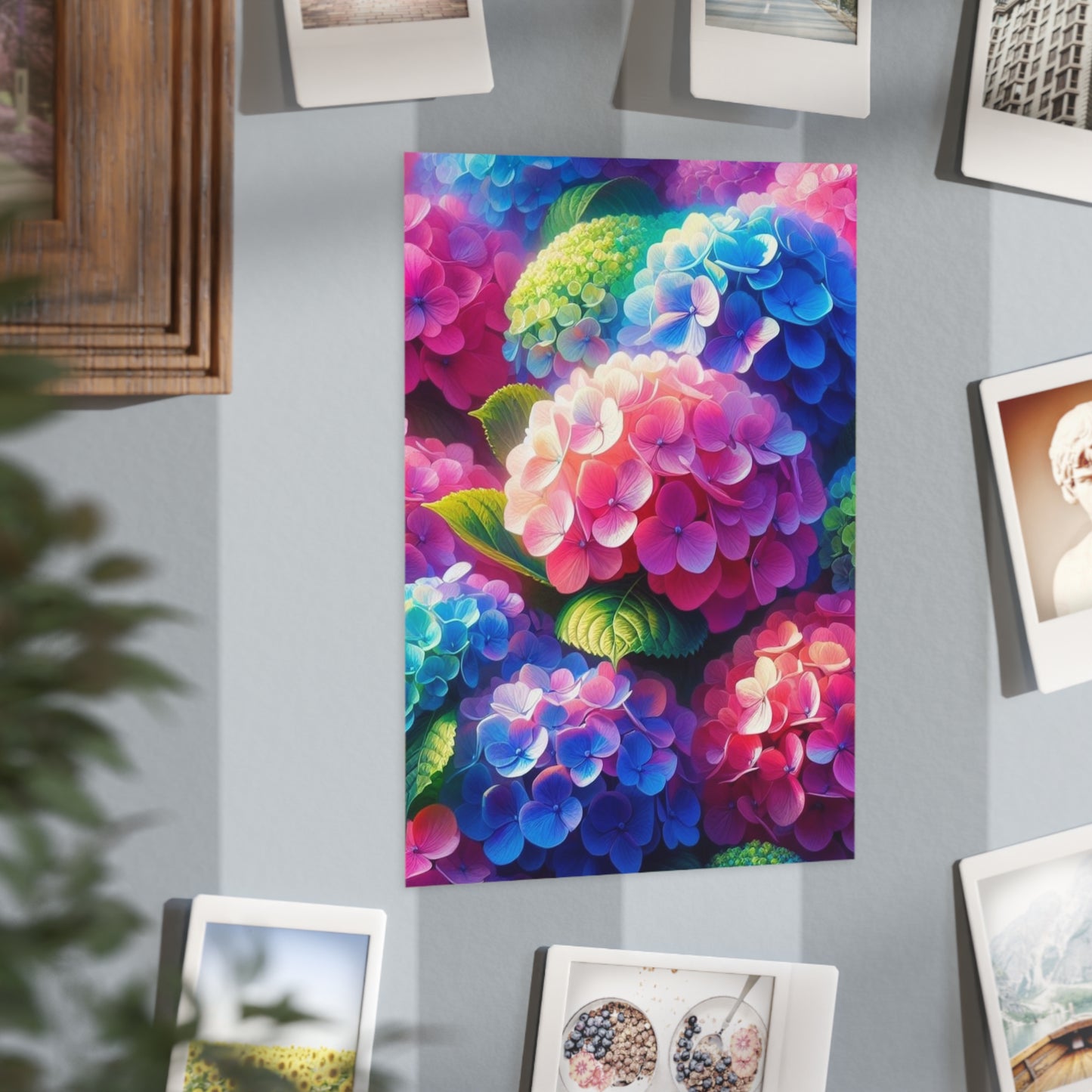 Hydrangeas Unframed Prints