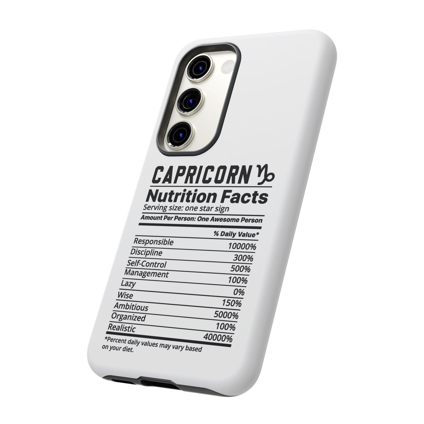 Capricorn Nutrition Tough Cases - iPhone/Google/Samsung