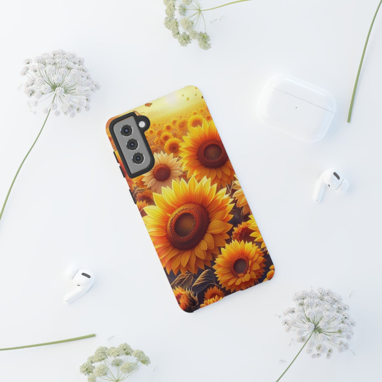 Sunflowers Tough Cases iPhone/Google/Samsung