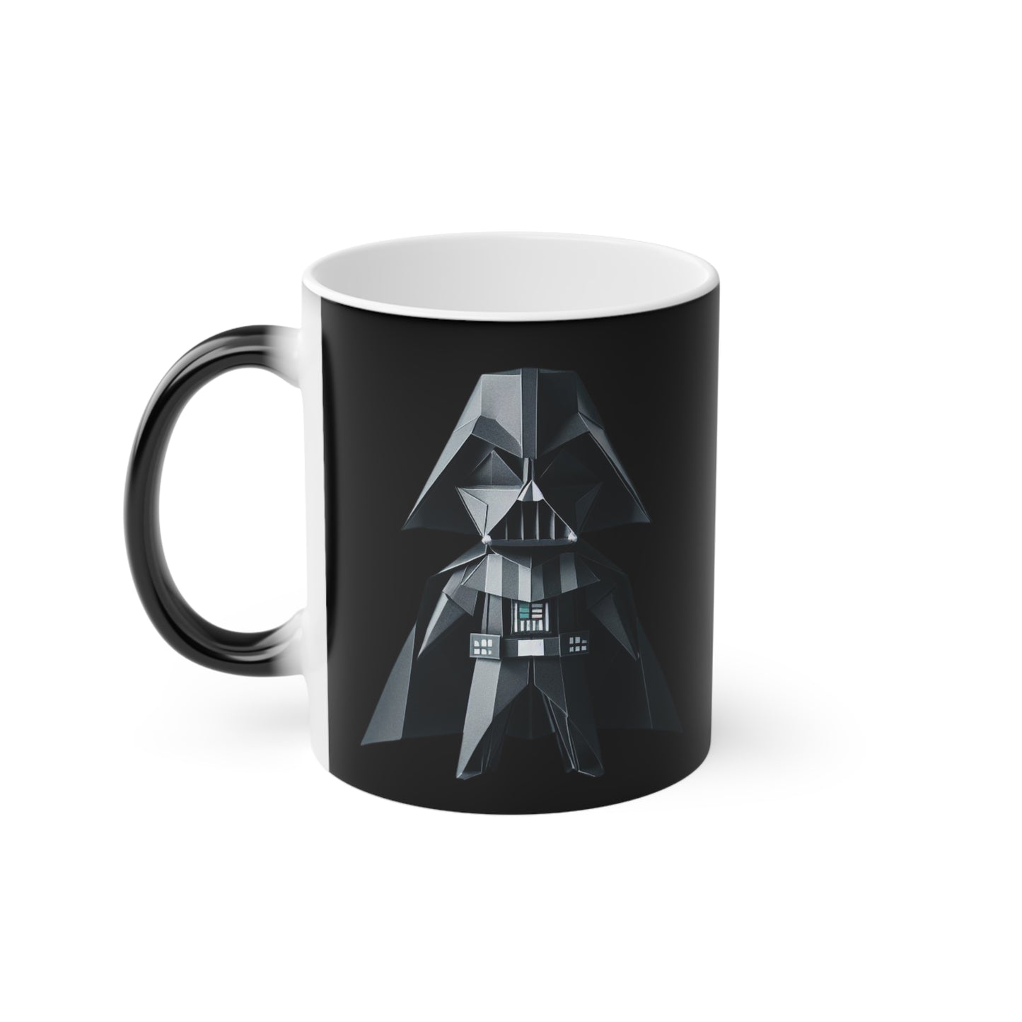 Origami Darth Vader Magic Mug