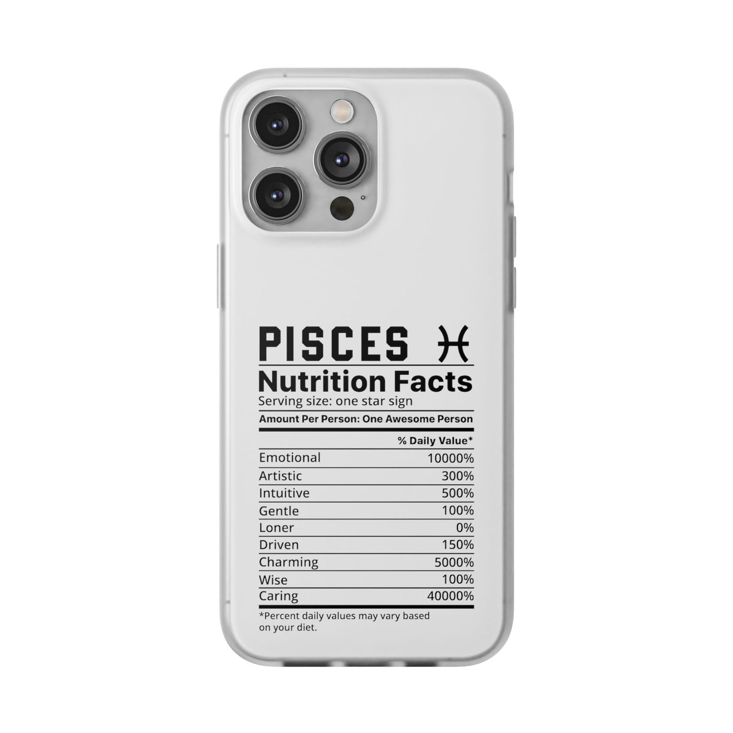 Pisces Nutrition Flexi Cases iPhone/Samsung with Gift Wrapping Option