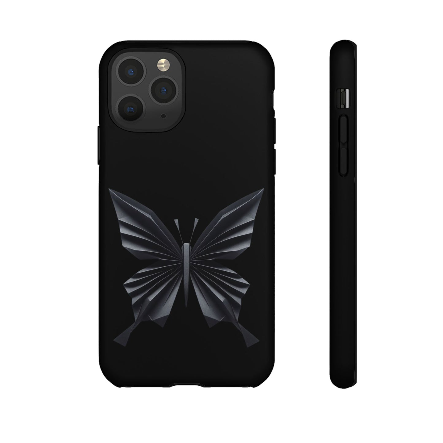 Origami Black Butterfly Tough Cases iPhone/Google/Samsung