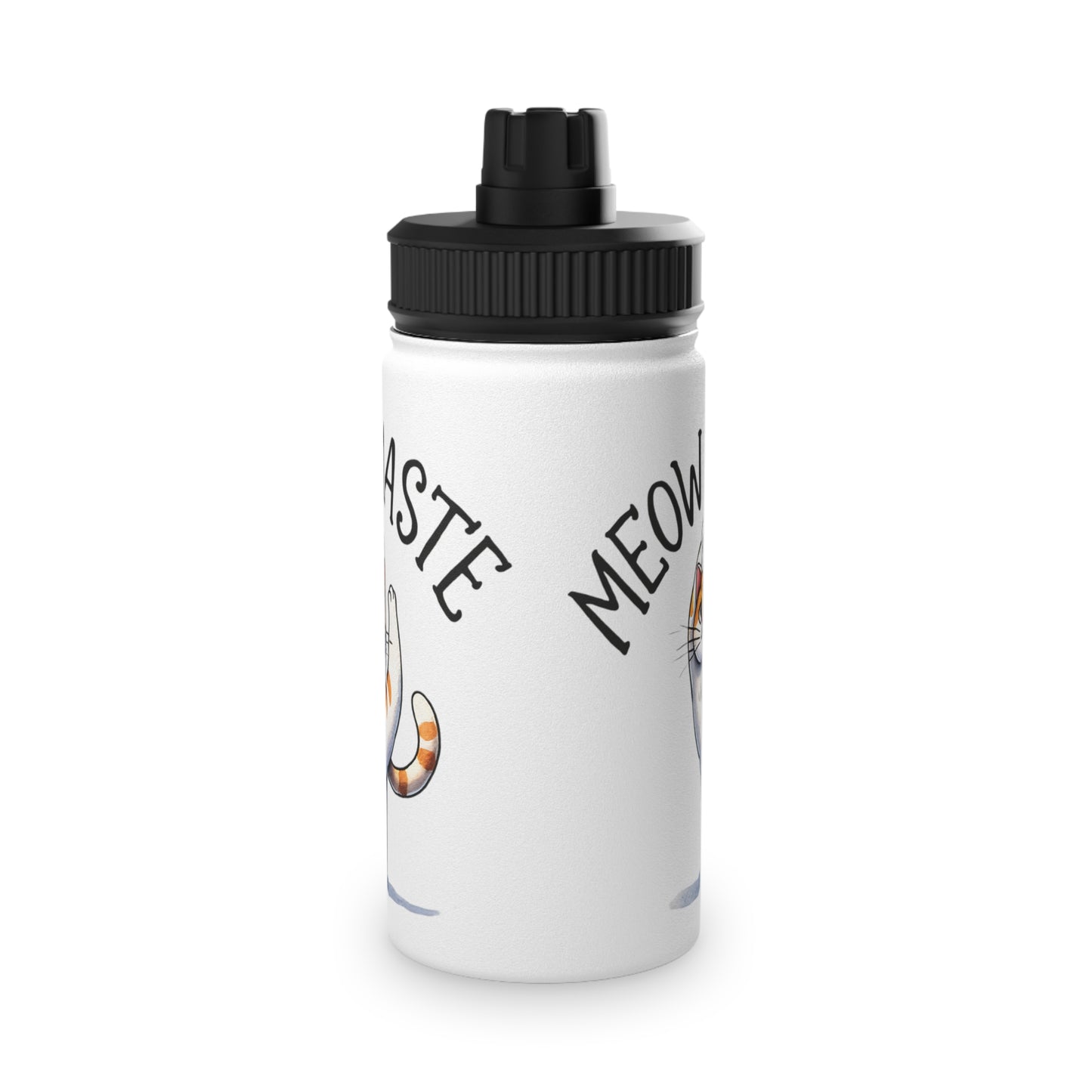 Meow Maste Stainless Steel Water Bottle - # Sizes