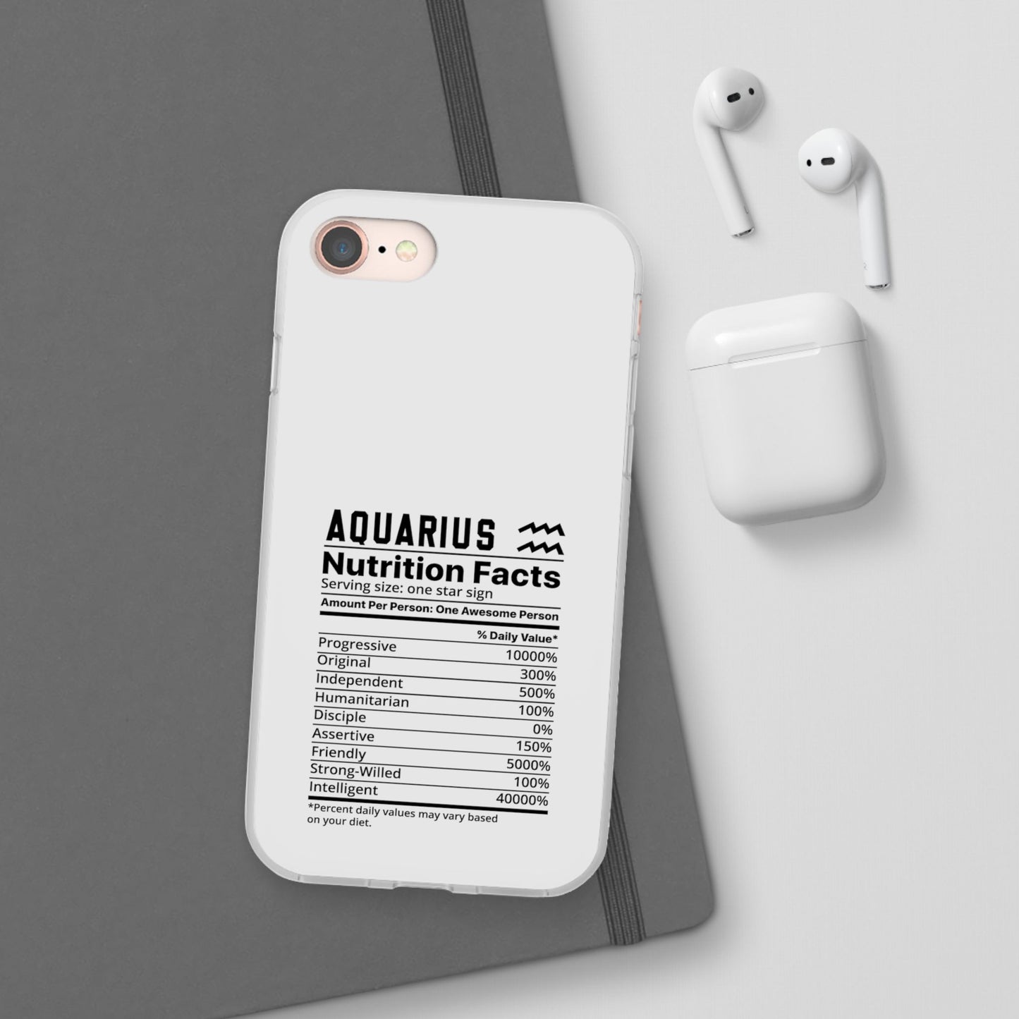 Aquarius Nutrition Flexi Cases iPhone/Samsung with Gift Wrapping Option