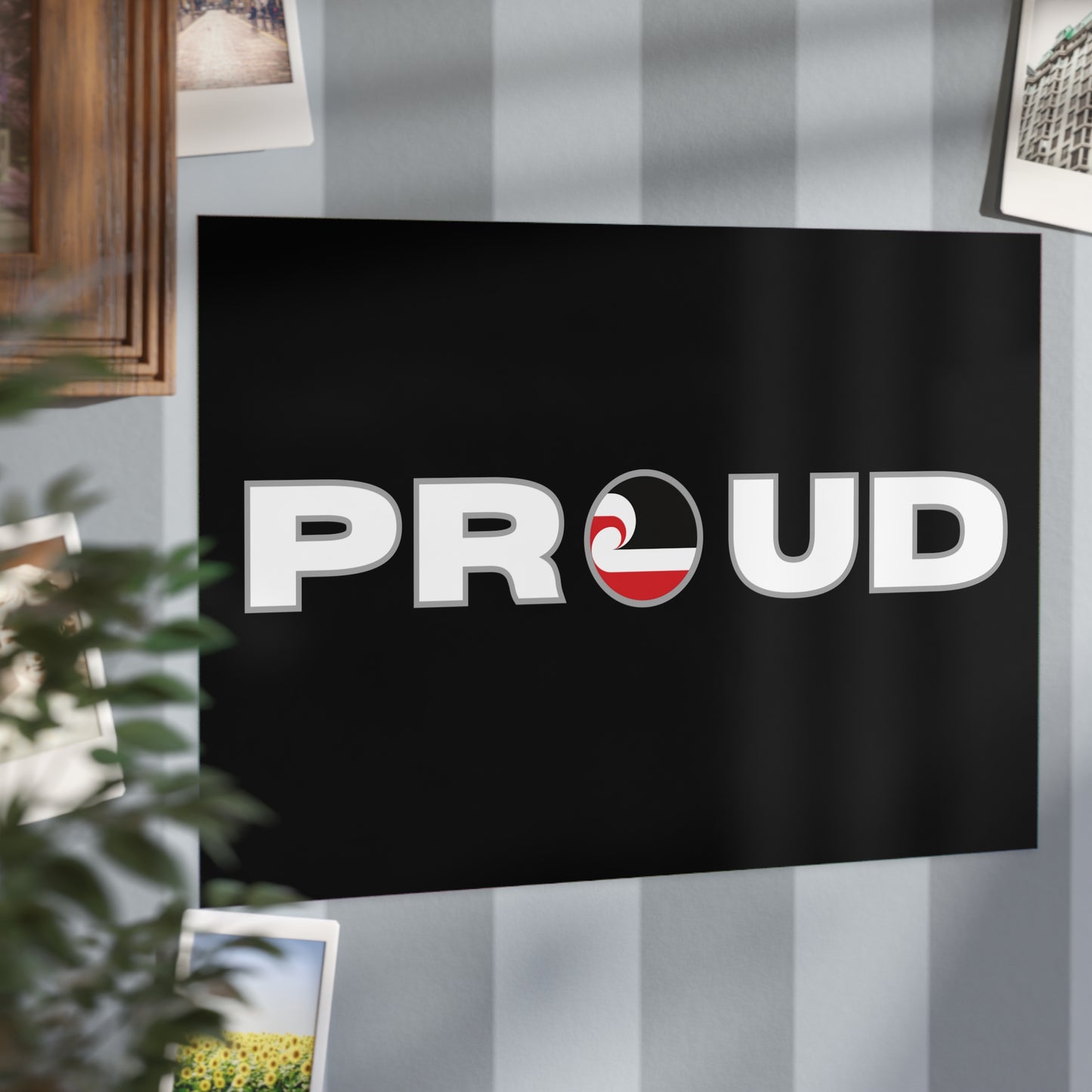 PROUD Unframed Prints - black