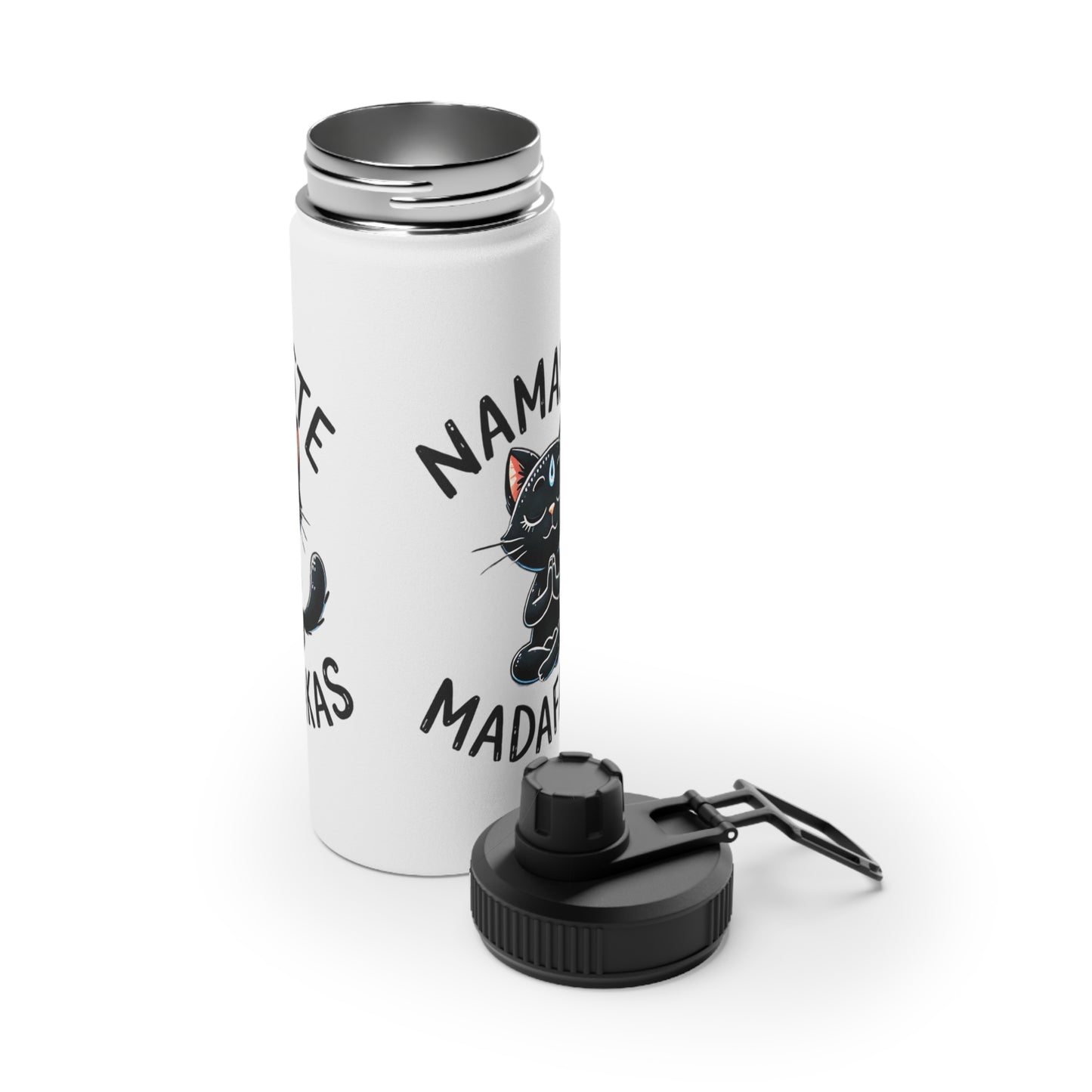 Namaste Madafakas Stainless Steel Water Bottle - # Sizes