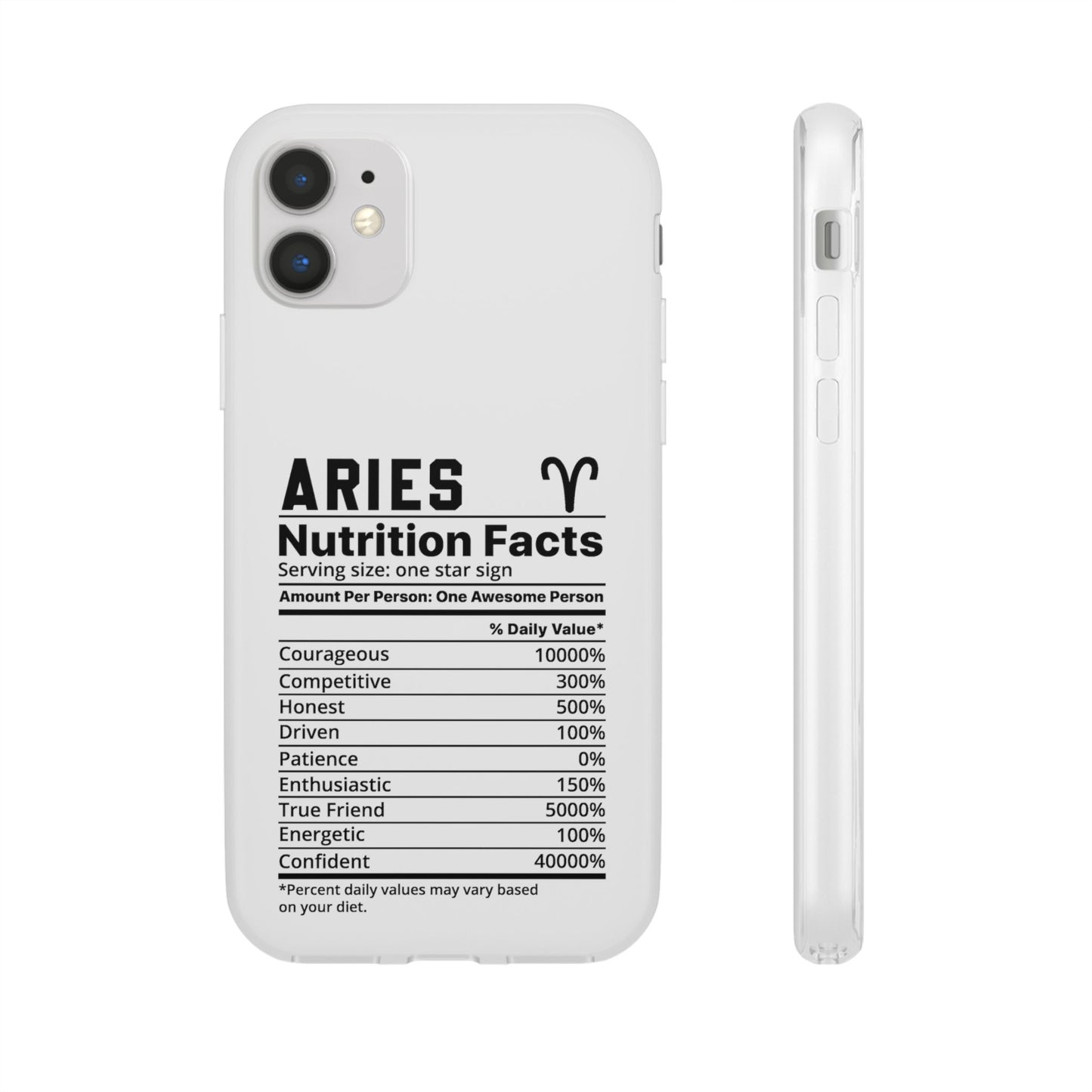 Aries Nutrition Flexi Cases iPhone/Samsung with Gift Wrapping Option