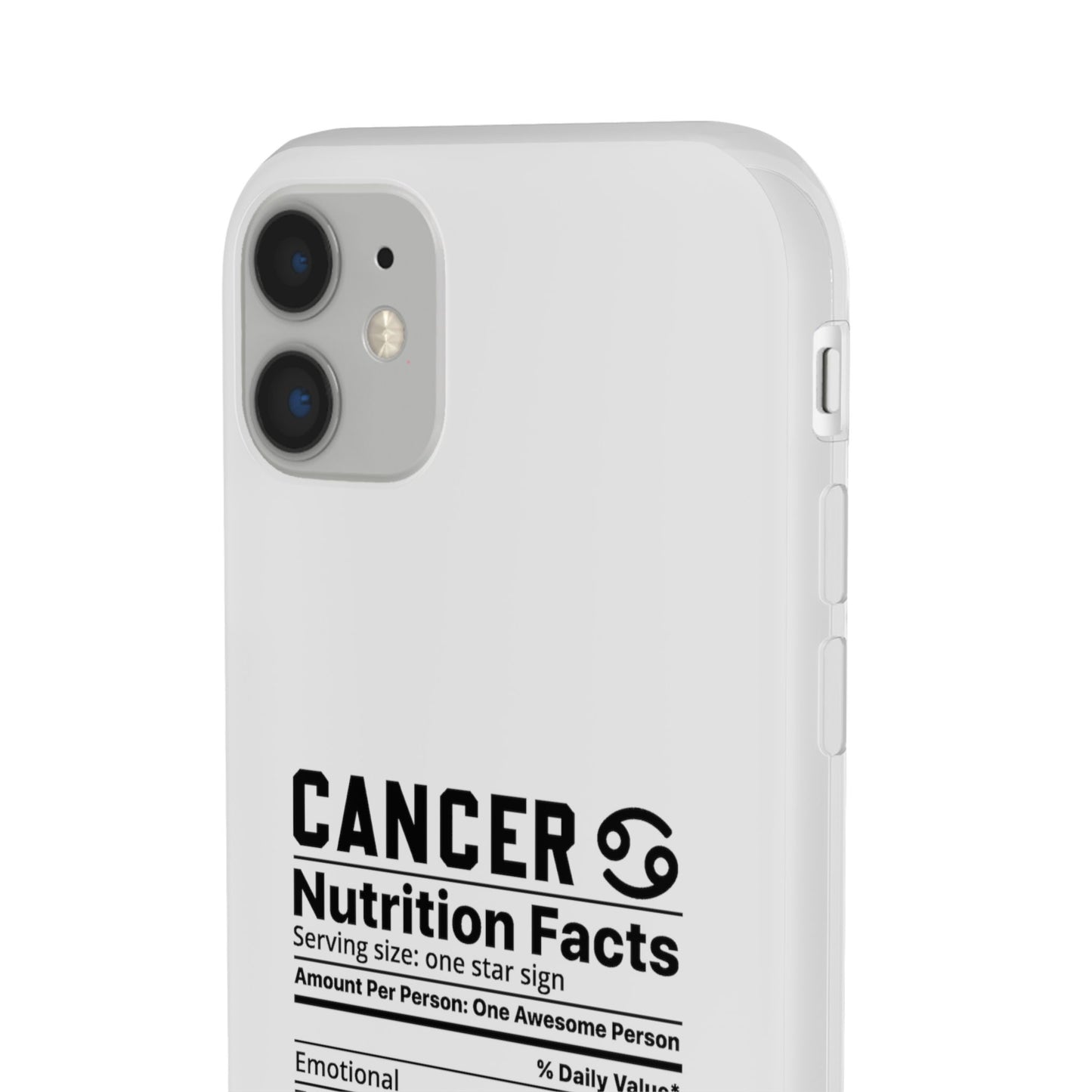 Cancer Nutrition Flexi Cases iPhone/Samsung with Gift Wrapping Option