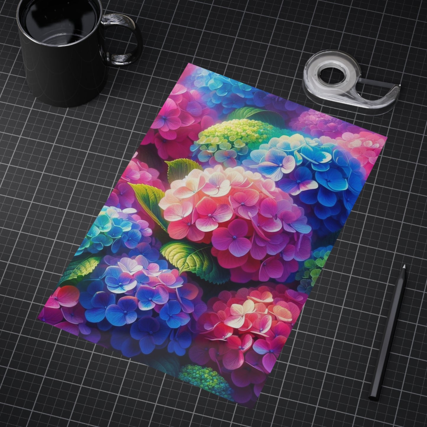 Hydrangeas Unframed Prints