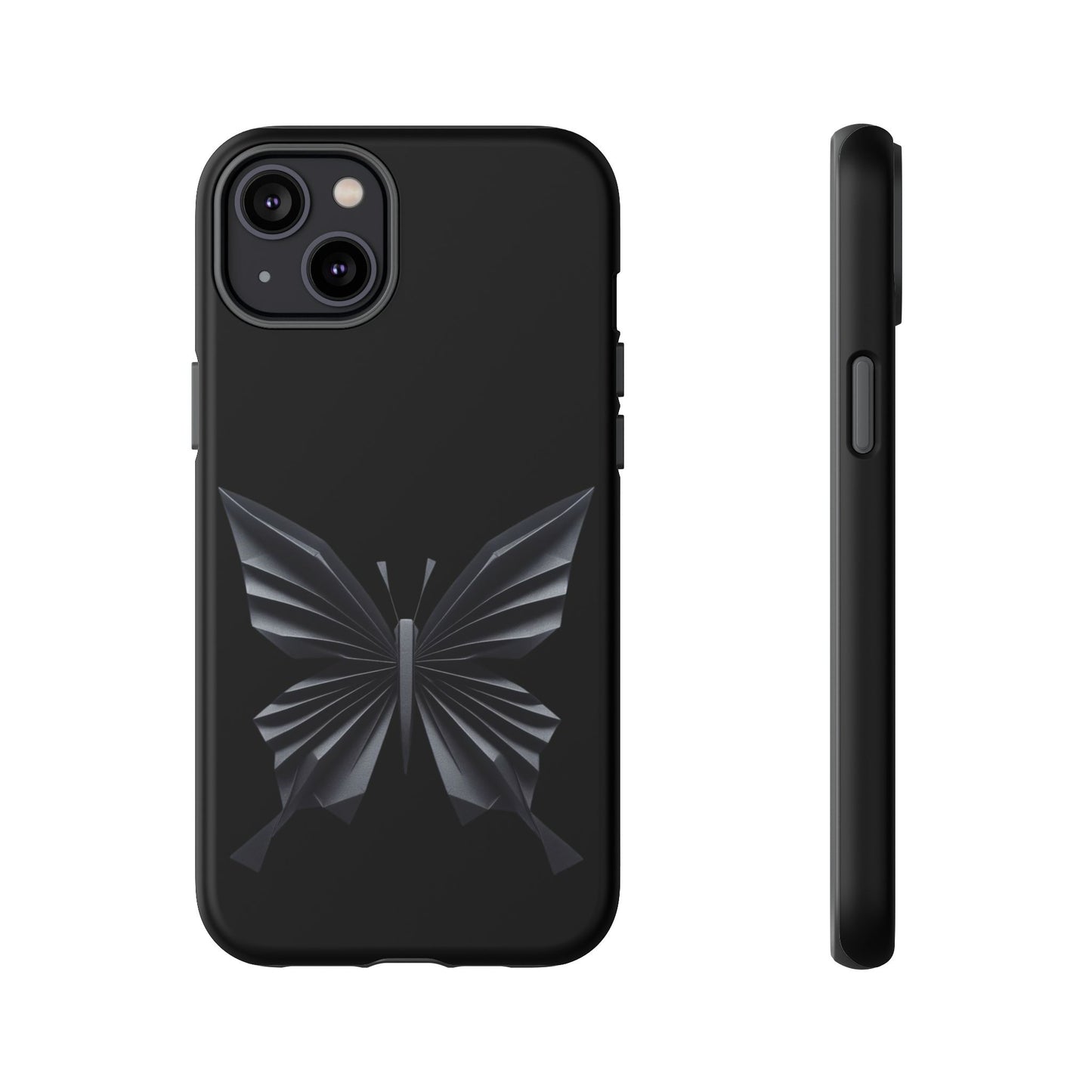 Origami Black Butterfly Tough Cases iPhone/Google/Samsung