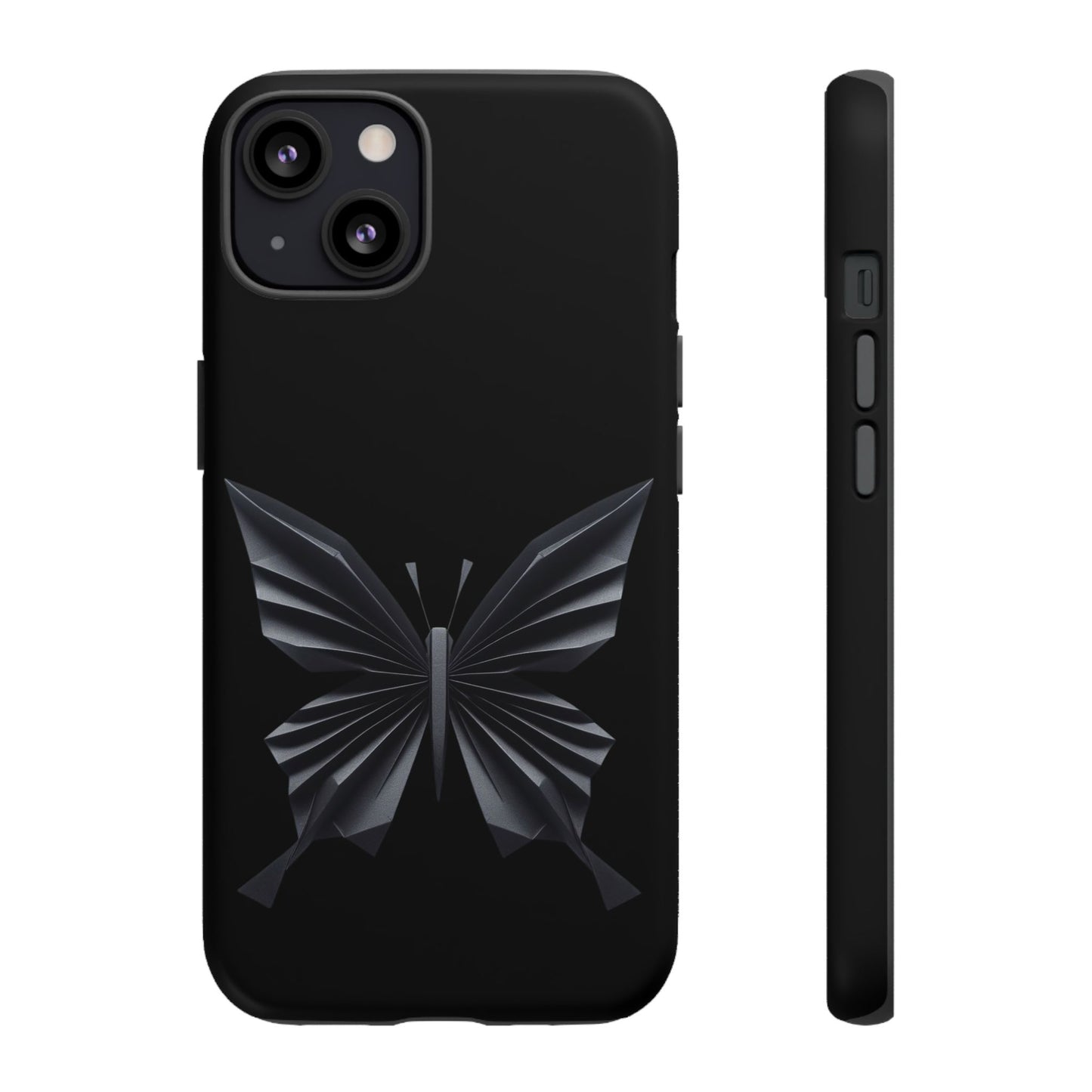 Origami Black Butterfly Tough Cases iPhone/Google/Samsung