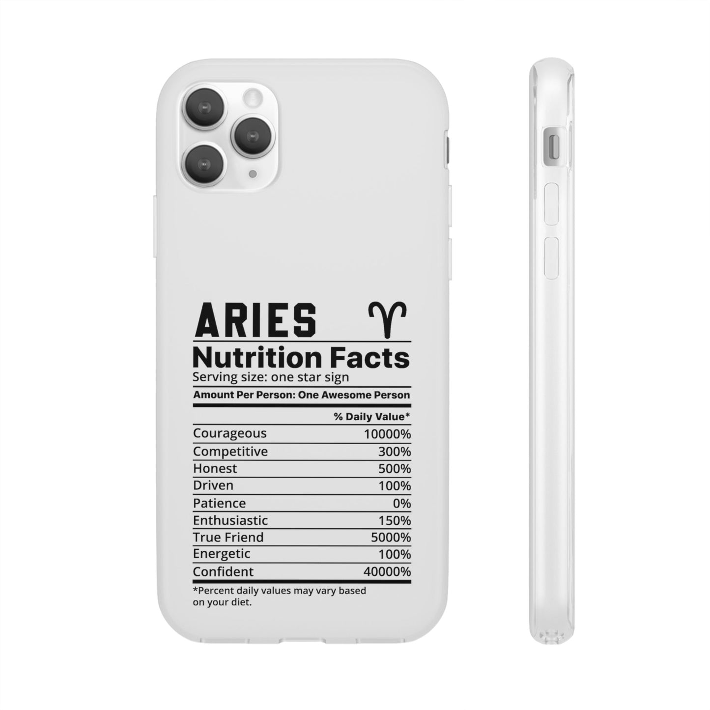 Aries Nutrition Flexi Cases iPhone/Samsung with Gift Wrapping Option