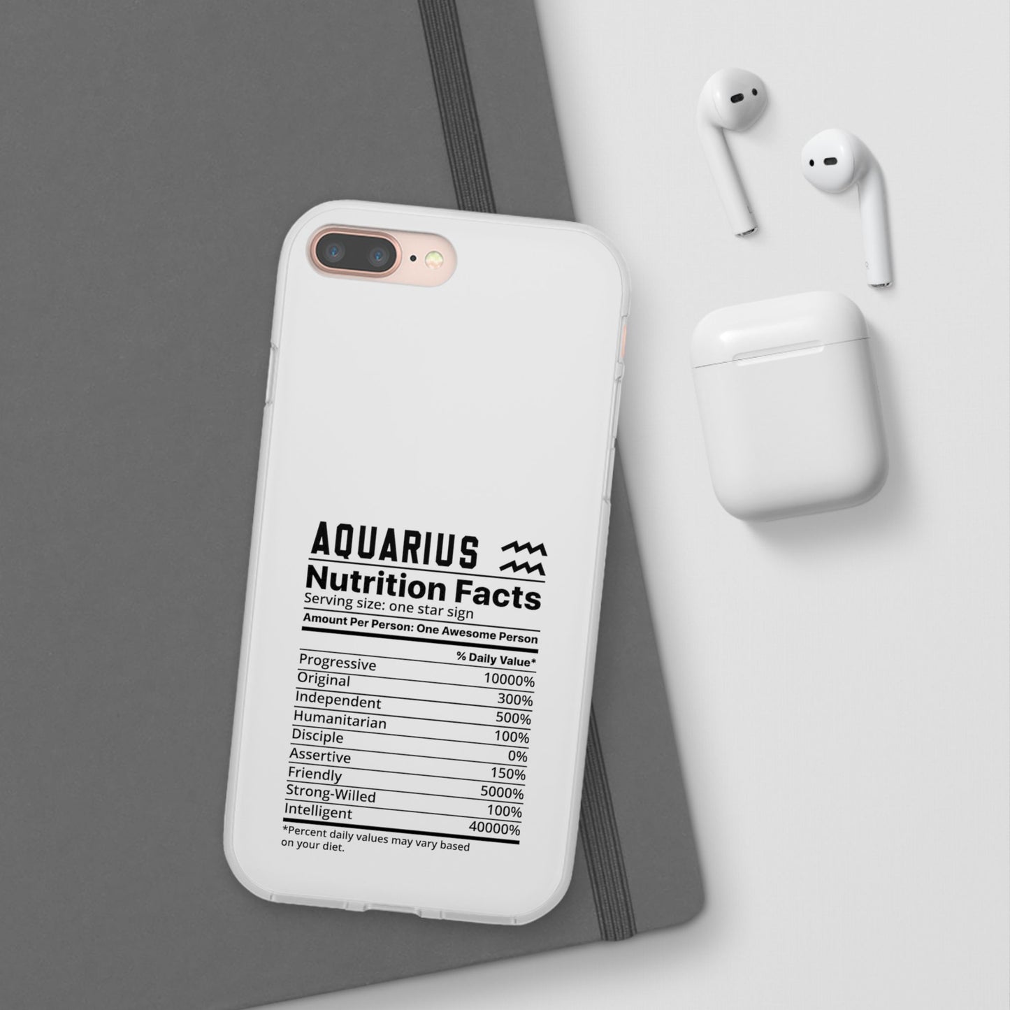 Aquarius Nutrition Flexi Cases iPhone/Samsung with Gift Wrapping Option