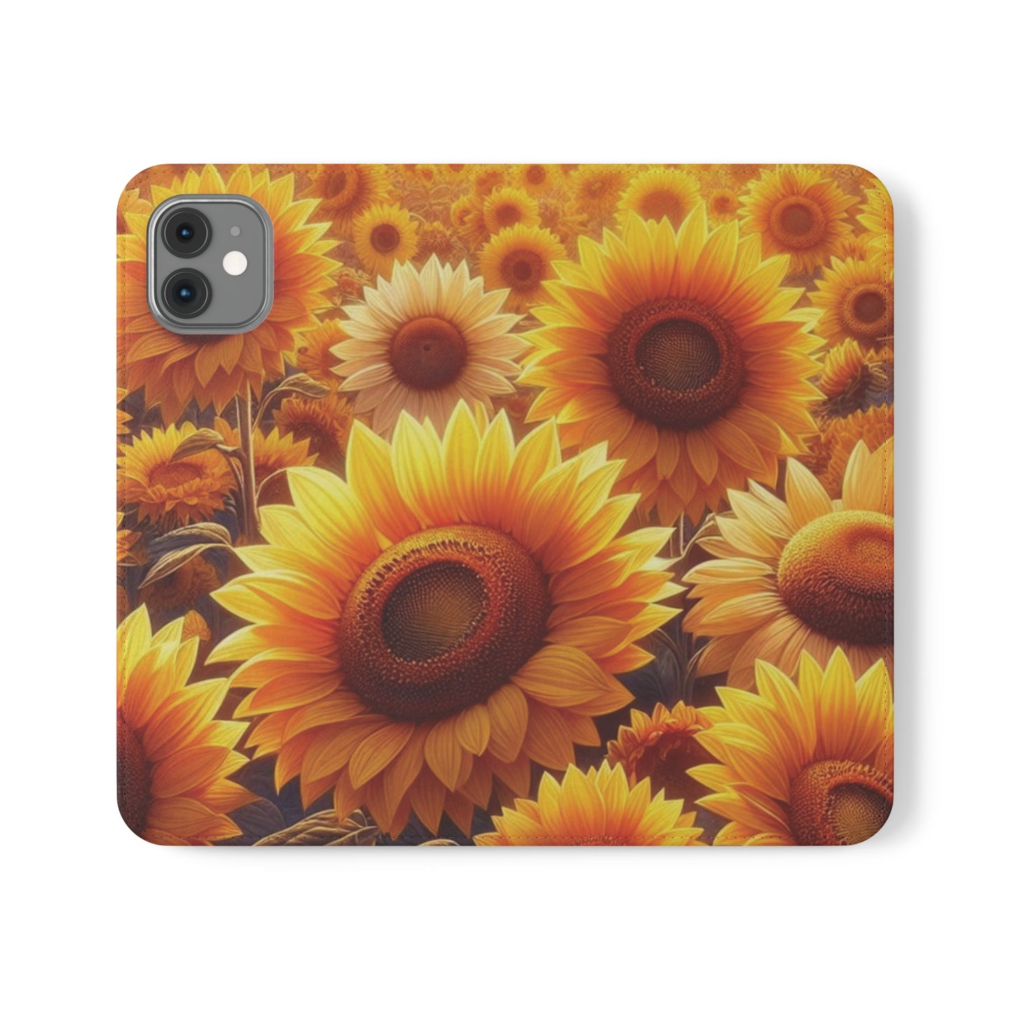 Sunflowers Flip Cases iPhone/Samsung