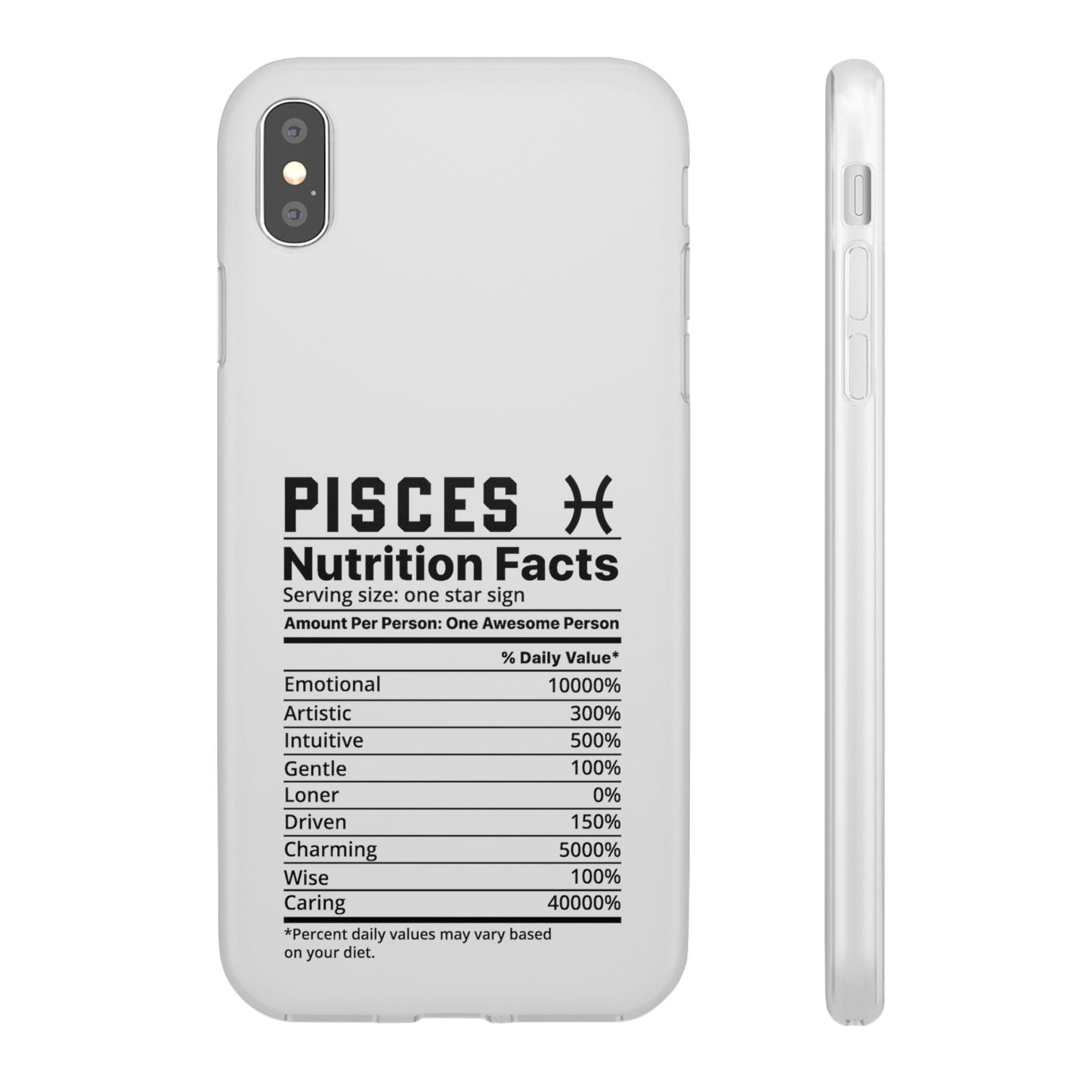 Pisces Nutrition Flexi Cases iPhone/Samsung with Gift Wrapping Option