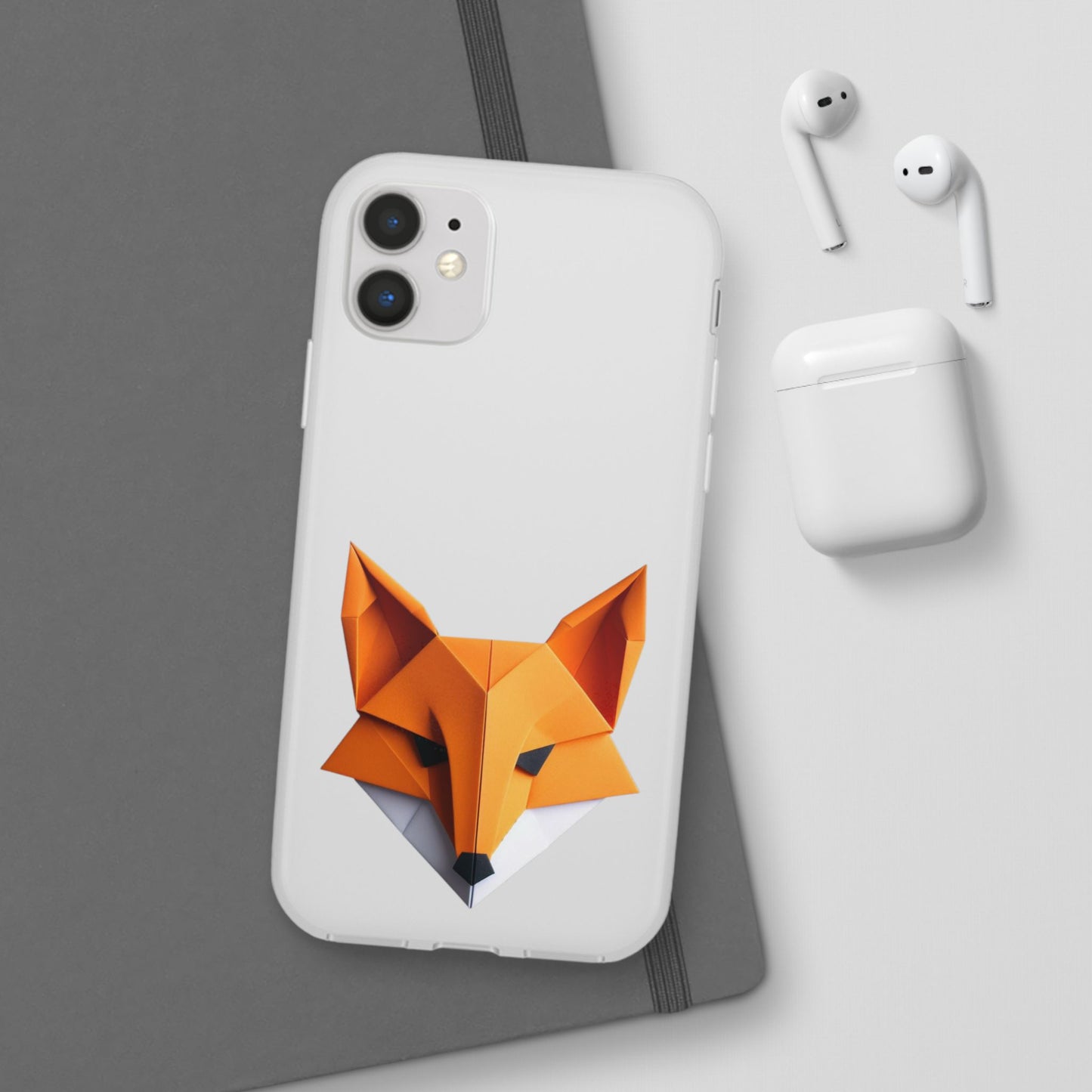 Origami Fox Flexi Cases