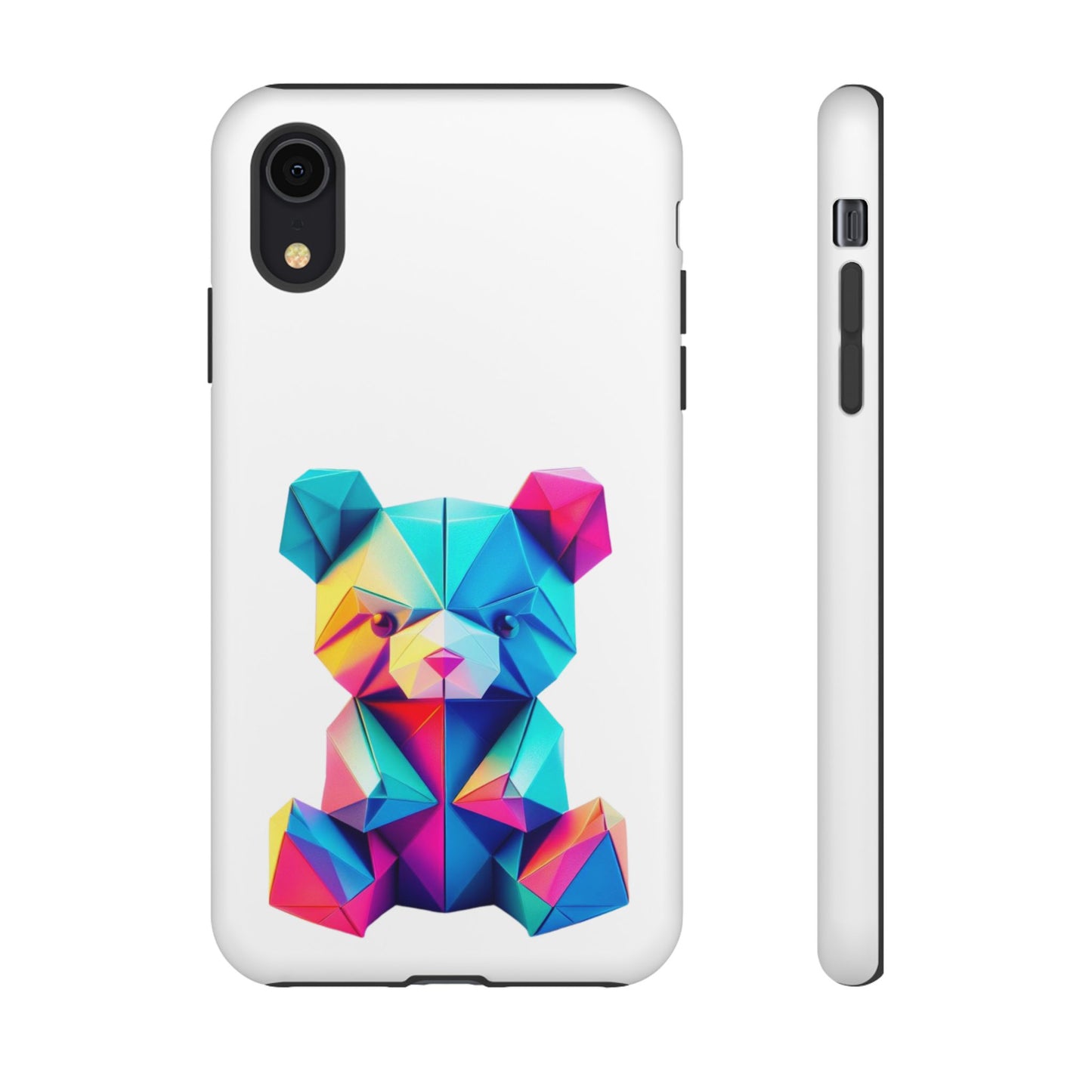 Origami Neon Teddy Tough Cases iPhone/Google/Samsung