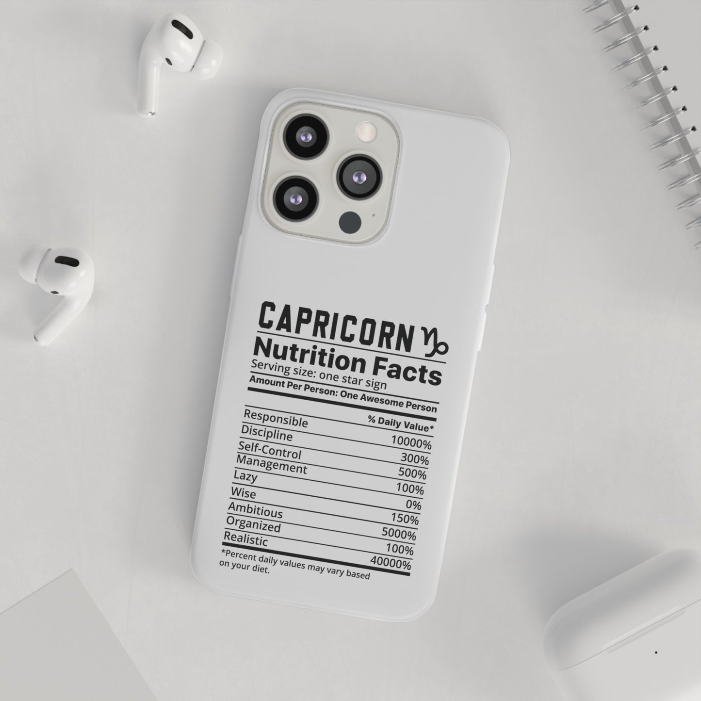 Capricorn Nutrition Flexi Cases iPhone/Samsung with Gift Wrapping Option