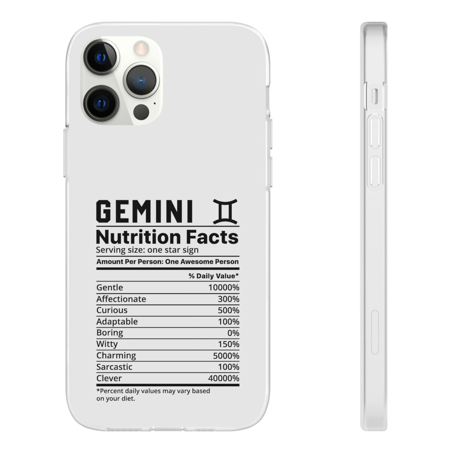 Gemini Nutrition Flexi Cases iPhone/Samsung with Gift Wrapping Option