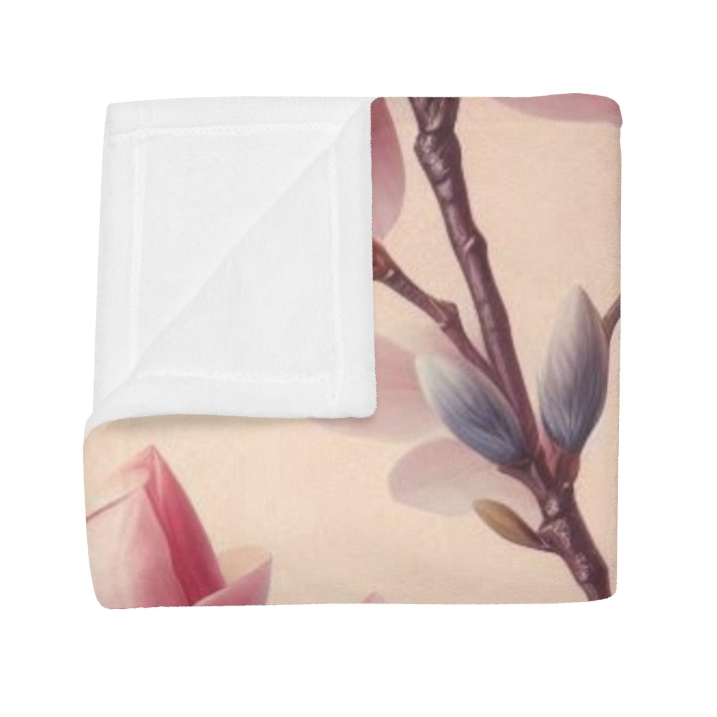 Magnolia Plush Fleece Blanket