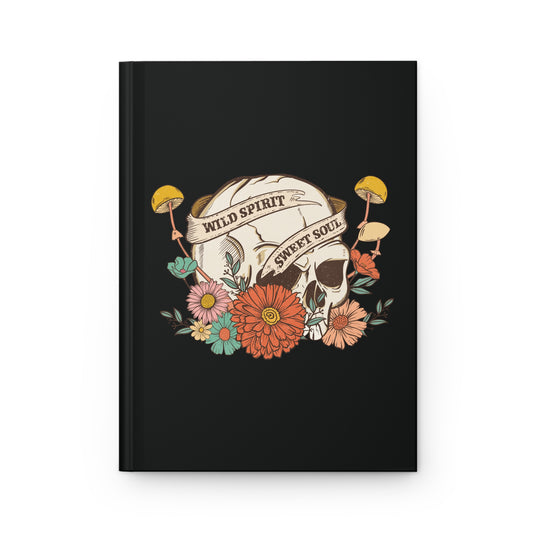 Wild Spirit Sweet Soul Hardcover Journal Matte