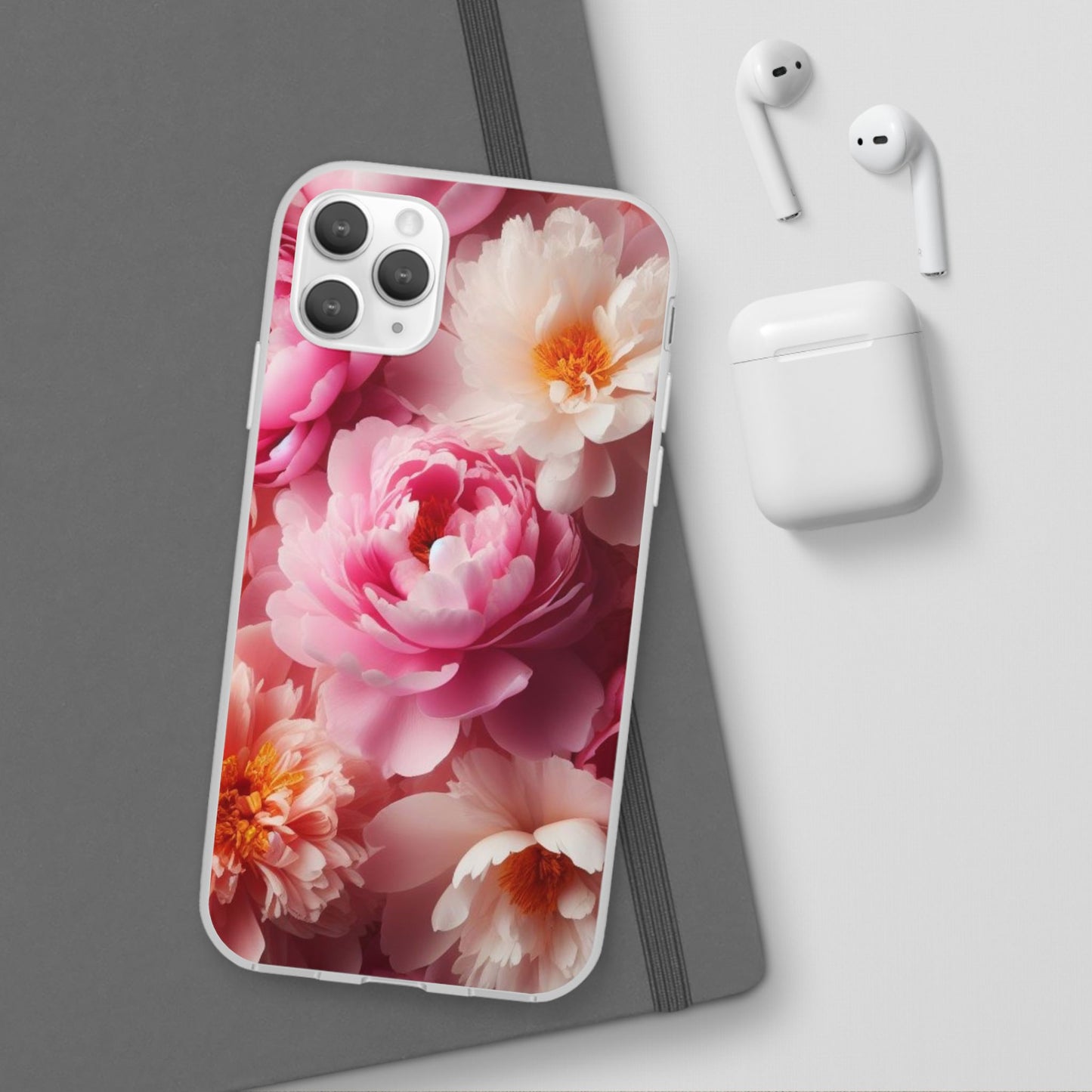 Peonies Flexi Cases