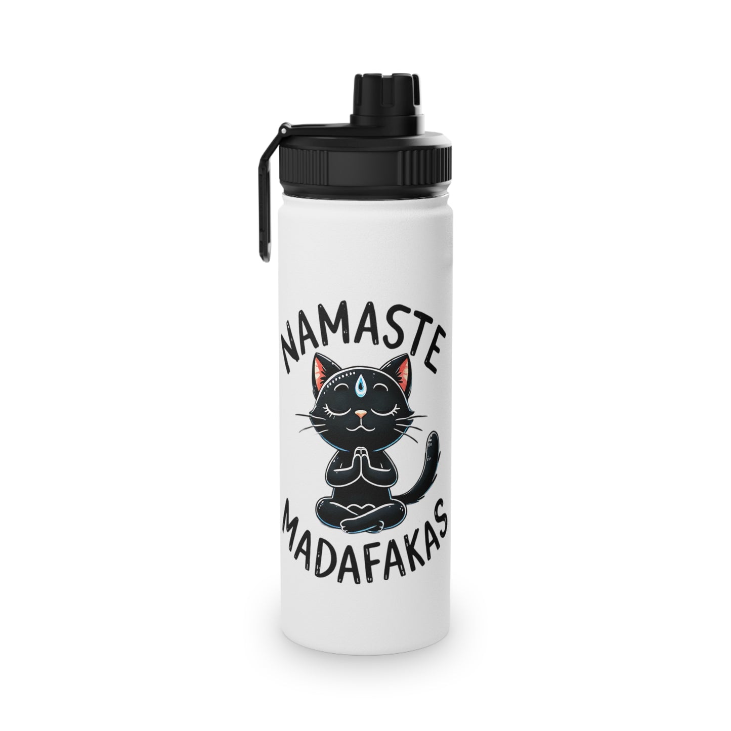 Namaste Madafakas Stainless Steel Water Bottle - # Sizes