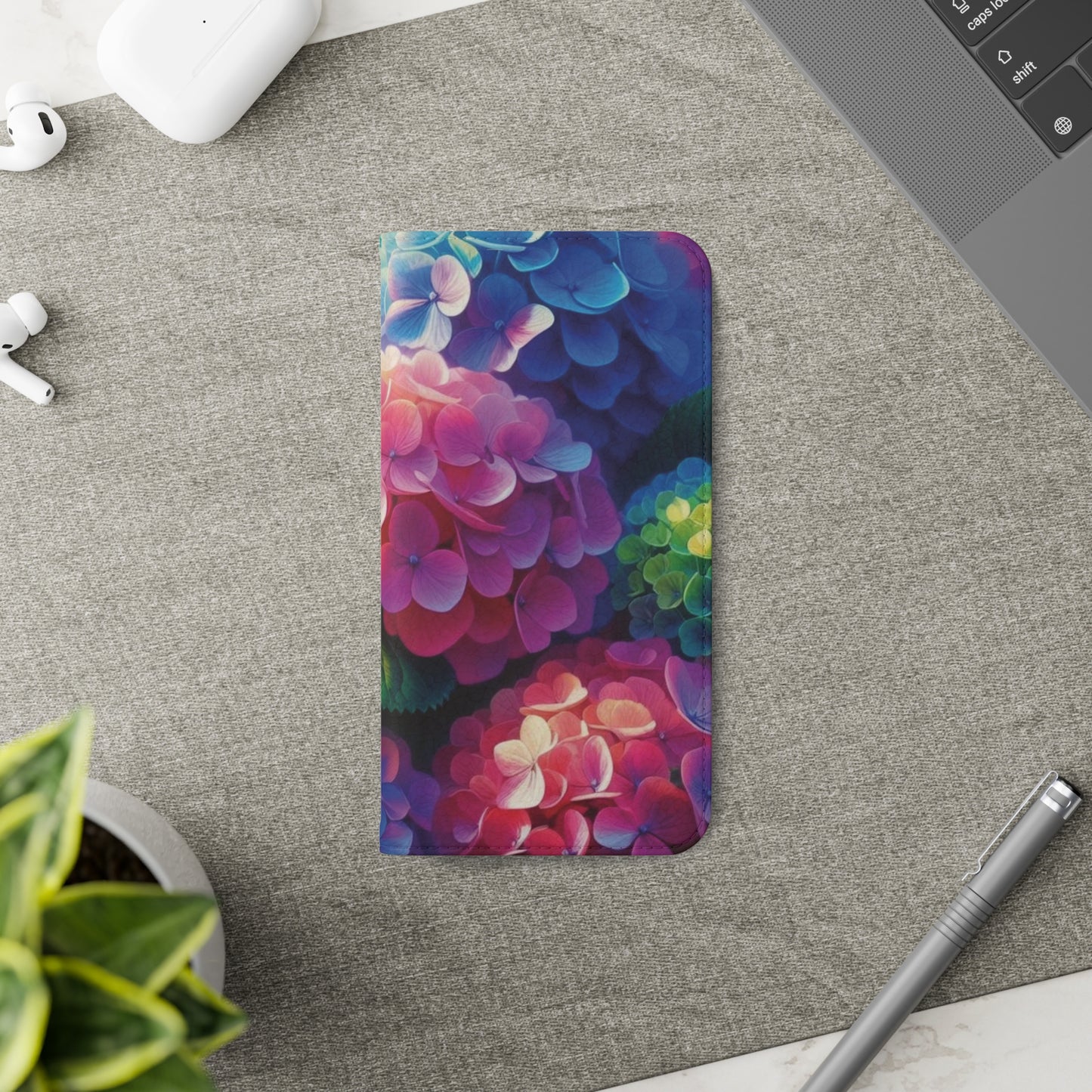 Hydrangea Flip Cases iPhone/Samsung